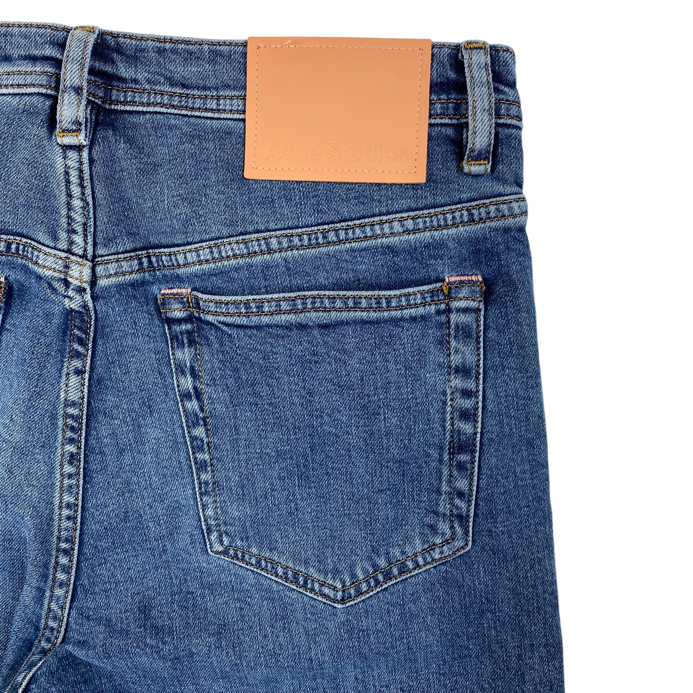 Acne Studios jeans slim — archivio moda streetwear — IlBotteghino