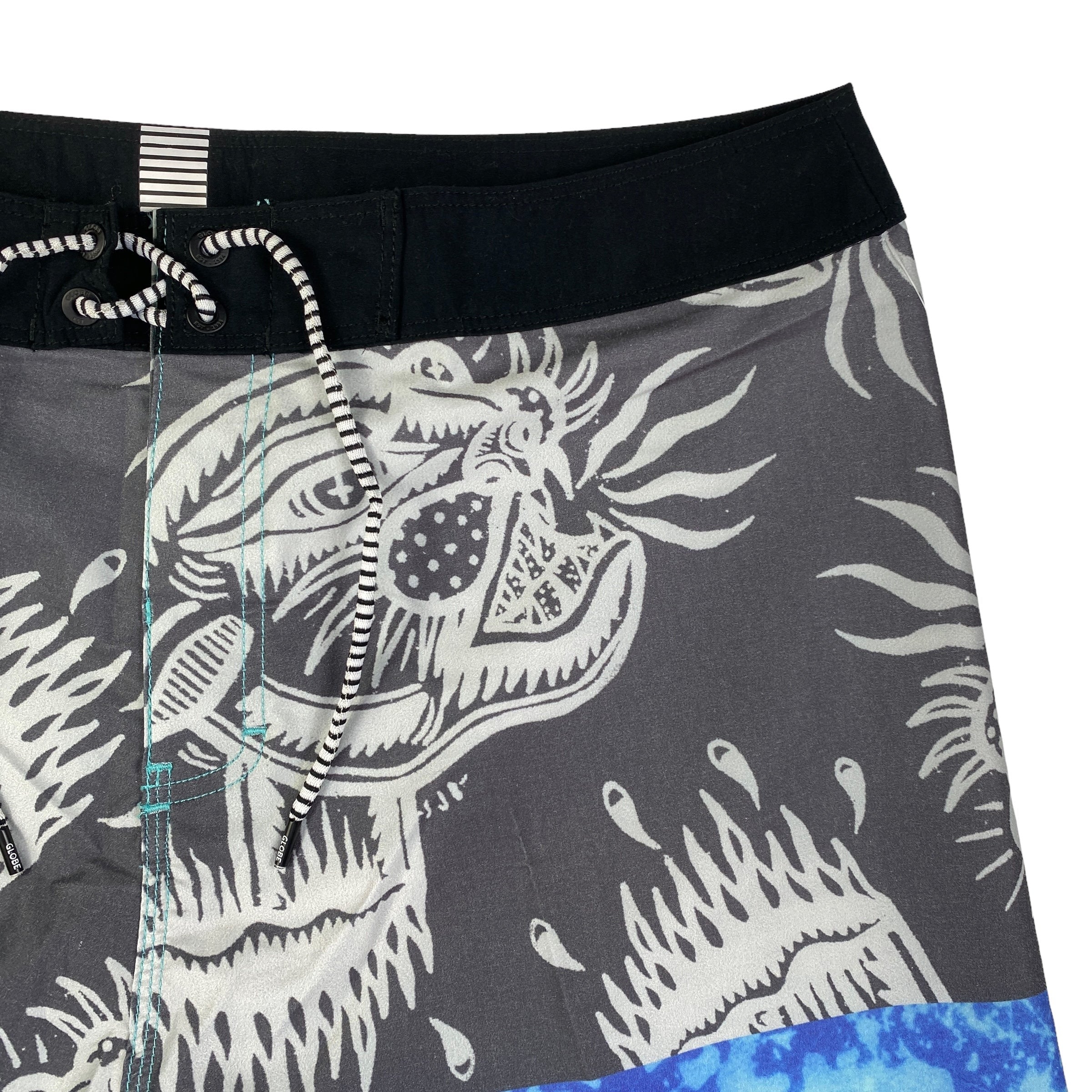 Globe costume Spry Boardshort — pezzo unico d'archivio — IlBotteghino