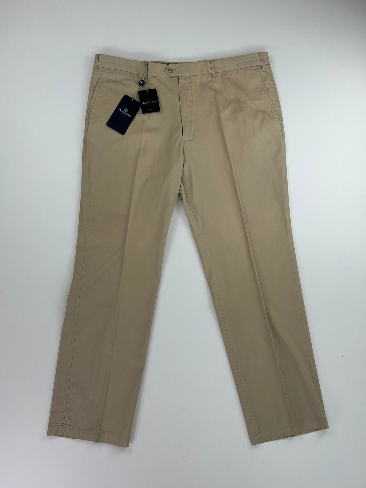 Pantalone Aquascutum Sports Range beige, taglia IT 60 — IlBotteghino