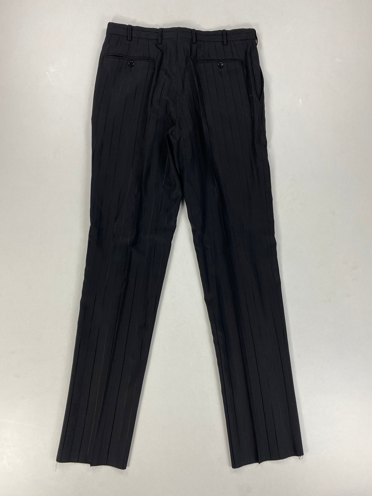 Pantalone Pal Zileri Cerimonia gessato lucido, vista posteriore