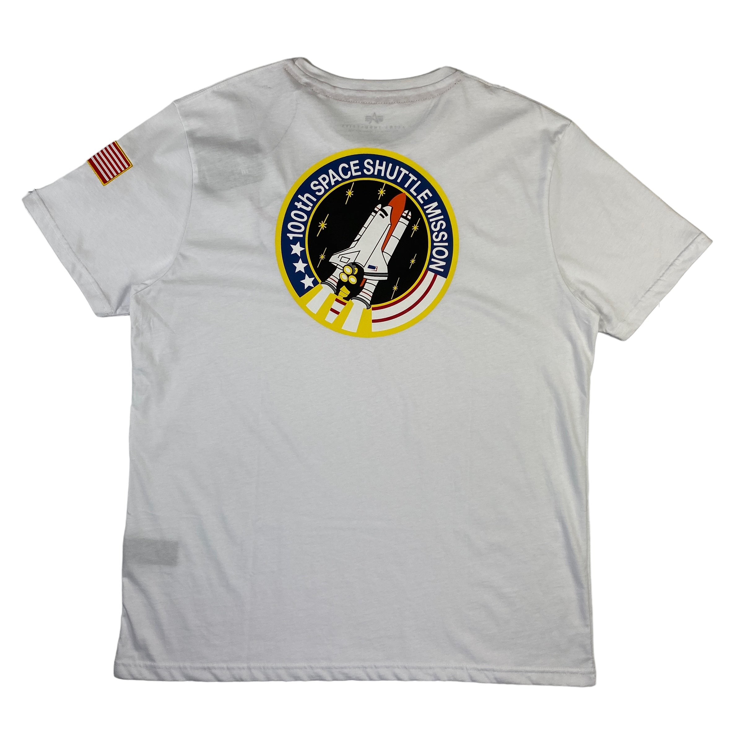 Alpha Industries t-shirt Nasa — streetwear d'archivio — IlBotteghino