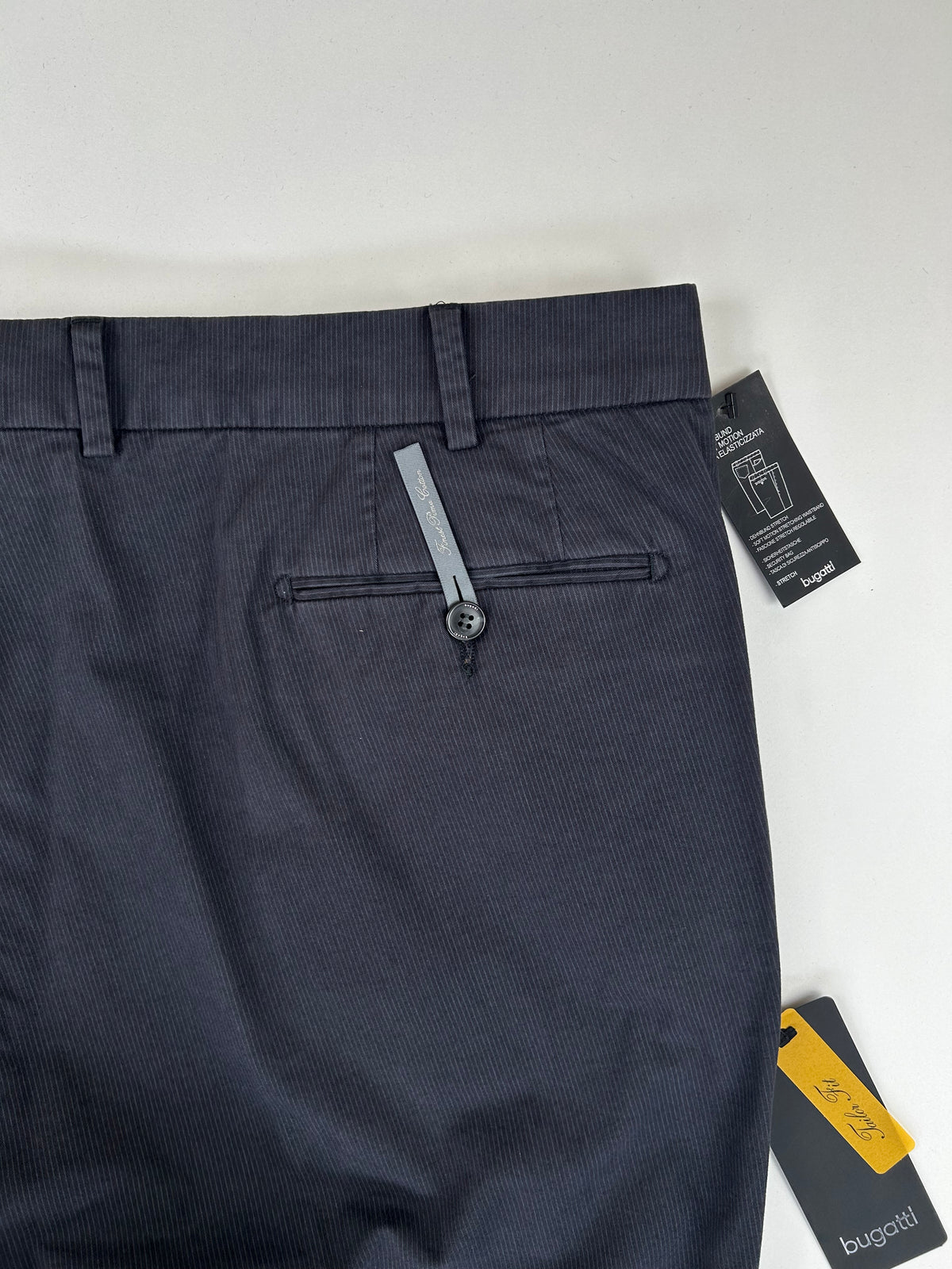 Bugatti pantalone Genova blu notte — nuovo con cartellino — IlBotteghino