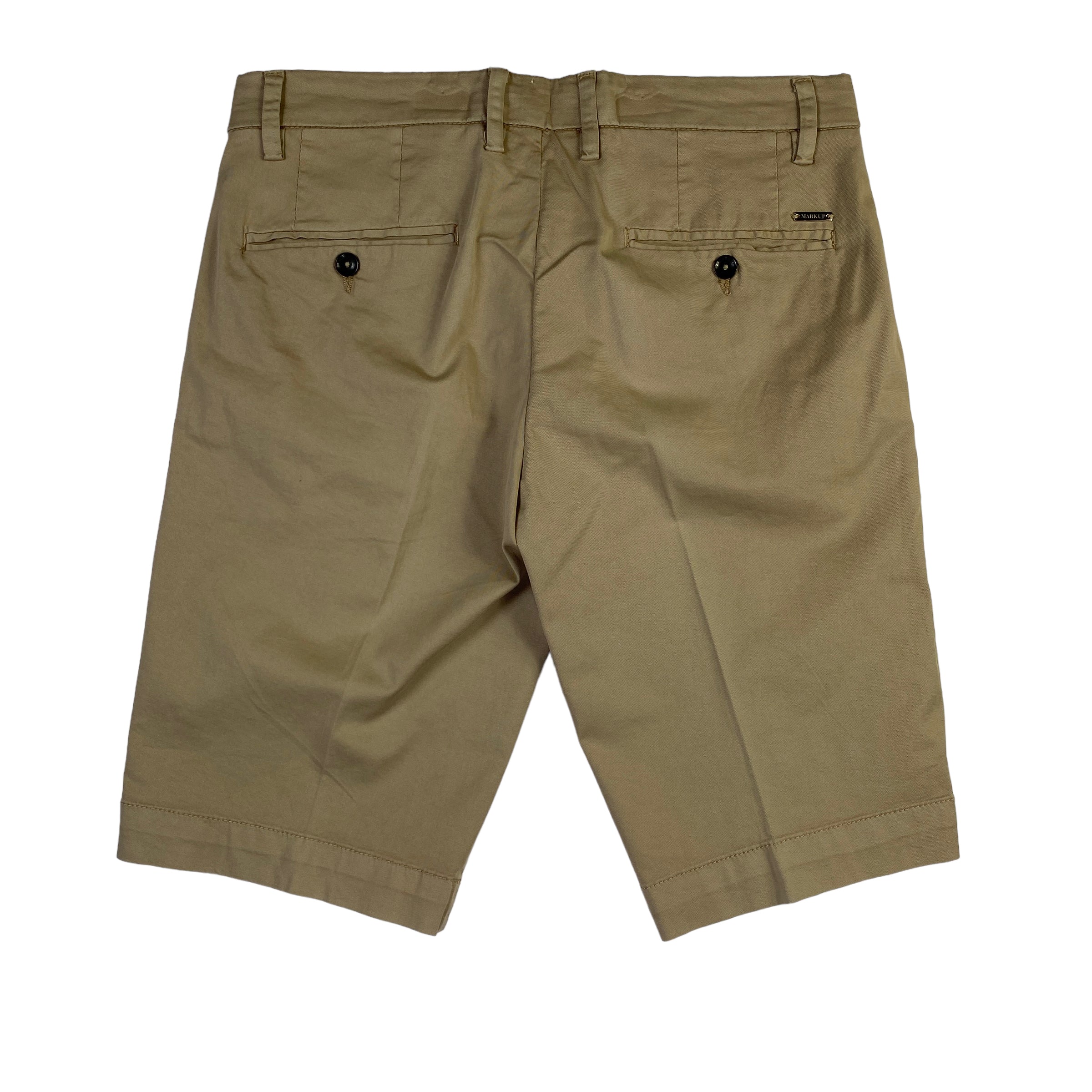 Markup pantaloncini beige — streetwear d'archivio — IlBotteghino