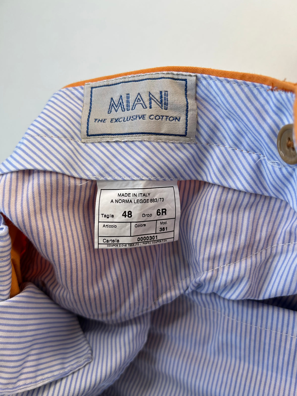 Vergari pantalone — pezzo unico — IlBotteghino
