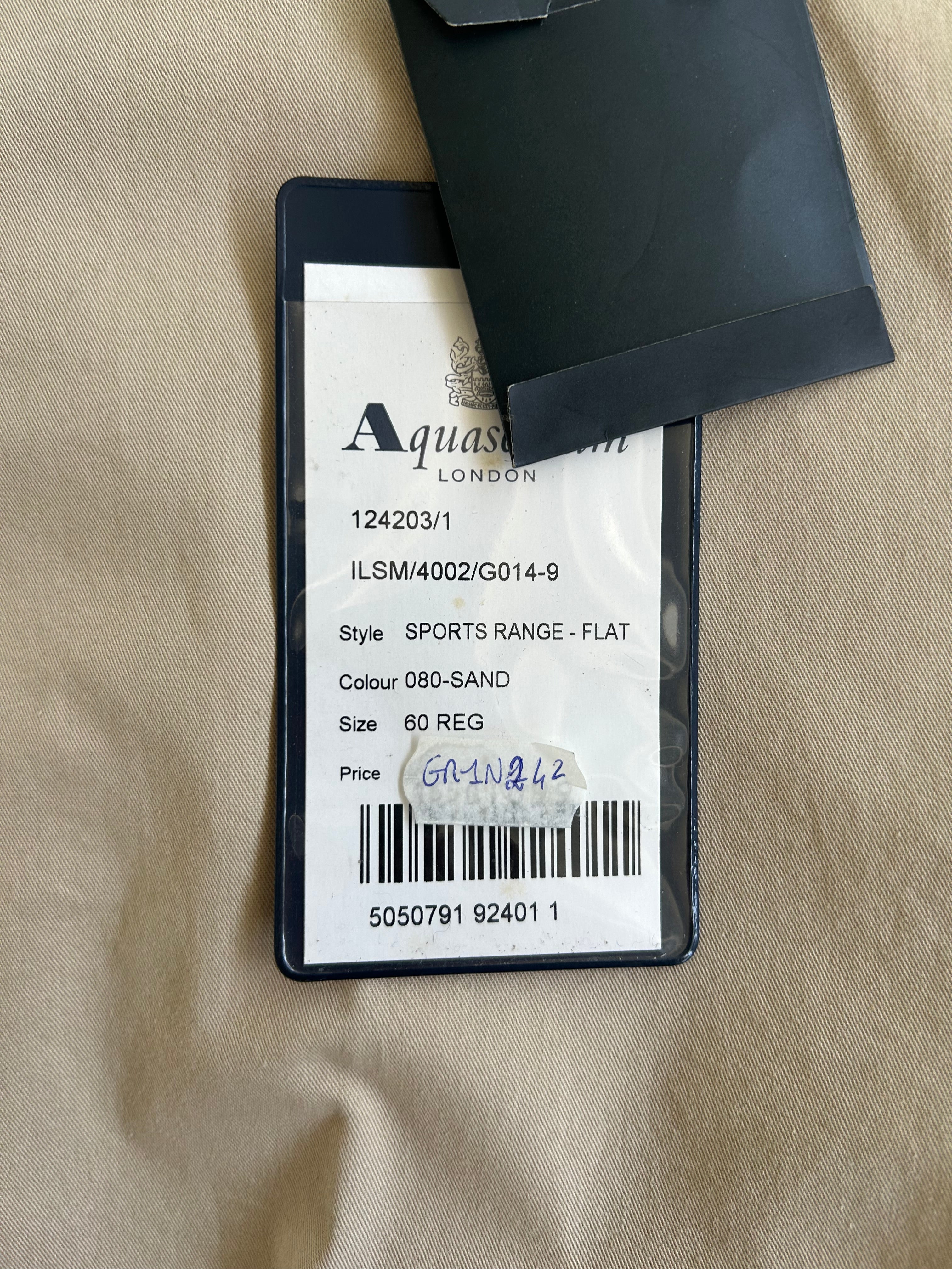 Aquascutum pantalone beige — archivio british heritage — IlBotteghino