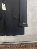 Completo Carlo Pignatelli gessato blu, dettaglio revers
