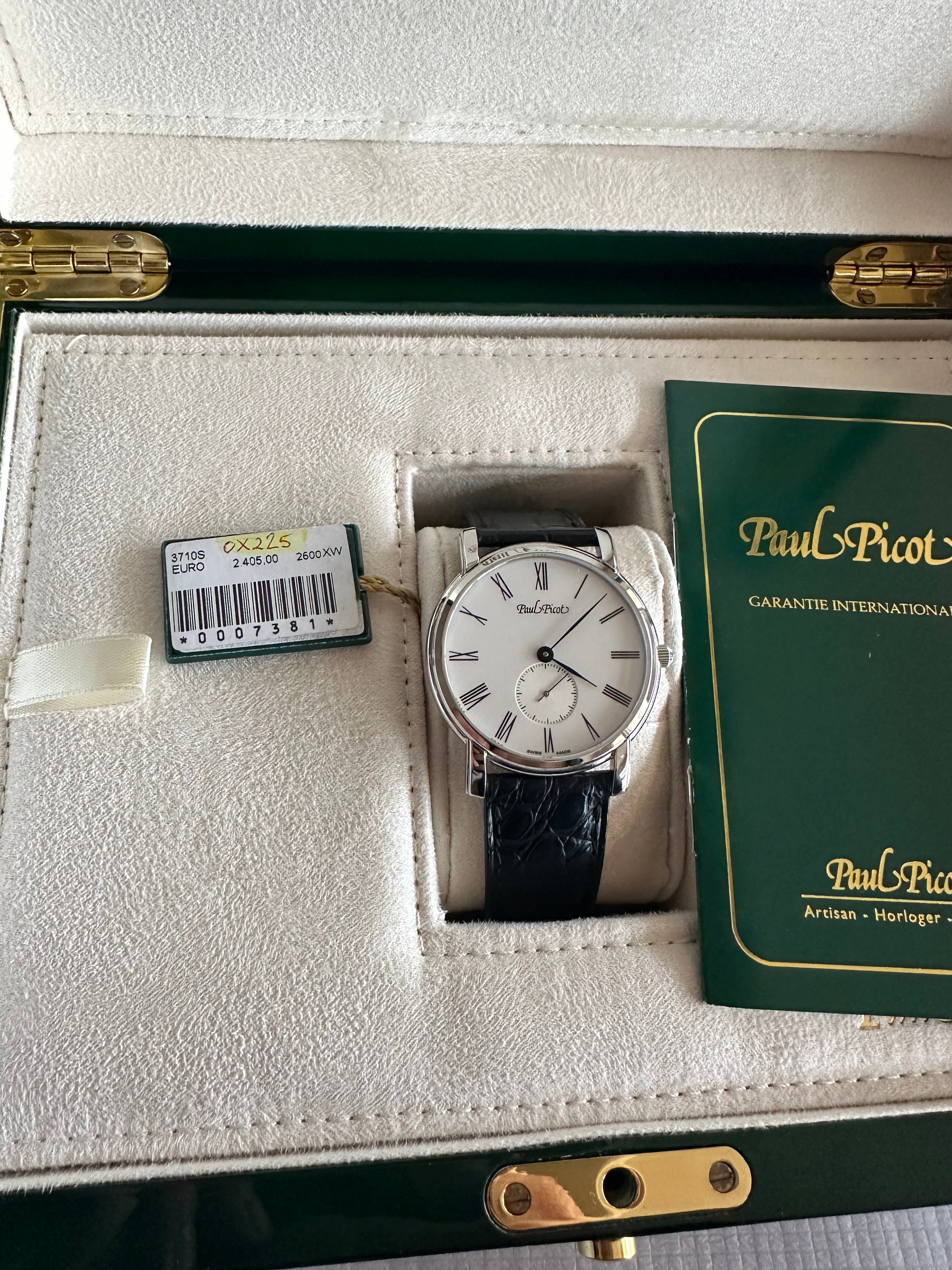 Paul Picot Firshire Extraflat — cinturino alligatore — IlBotteghino