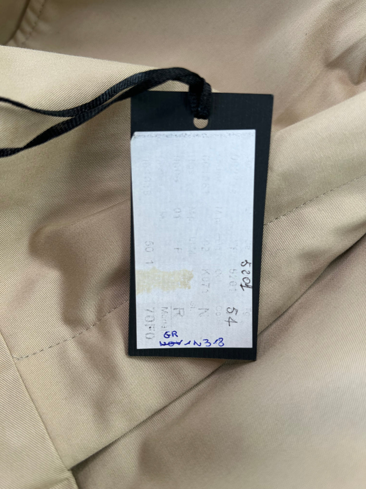 Facis pantalone beige — dettaglio fondo gamba — IlBotteghino