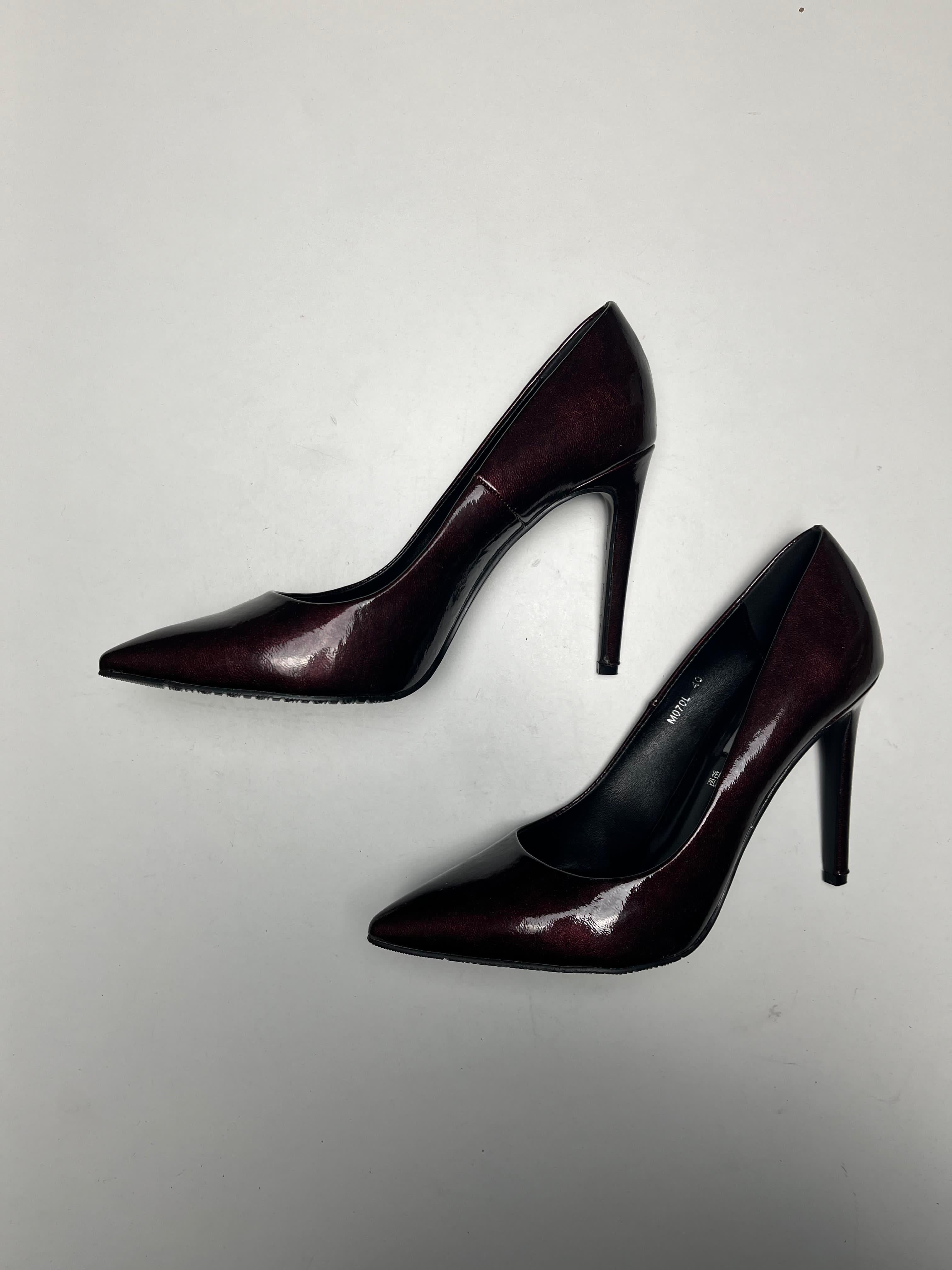 Décolleté Francesco Milano bordeaux, taglia EU 40 — IlBotteghino