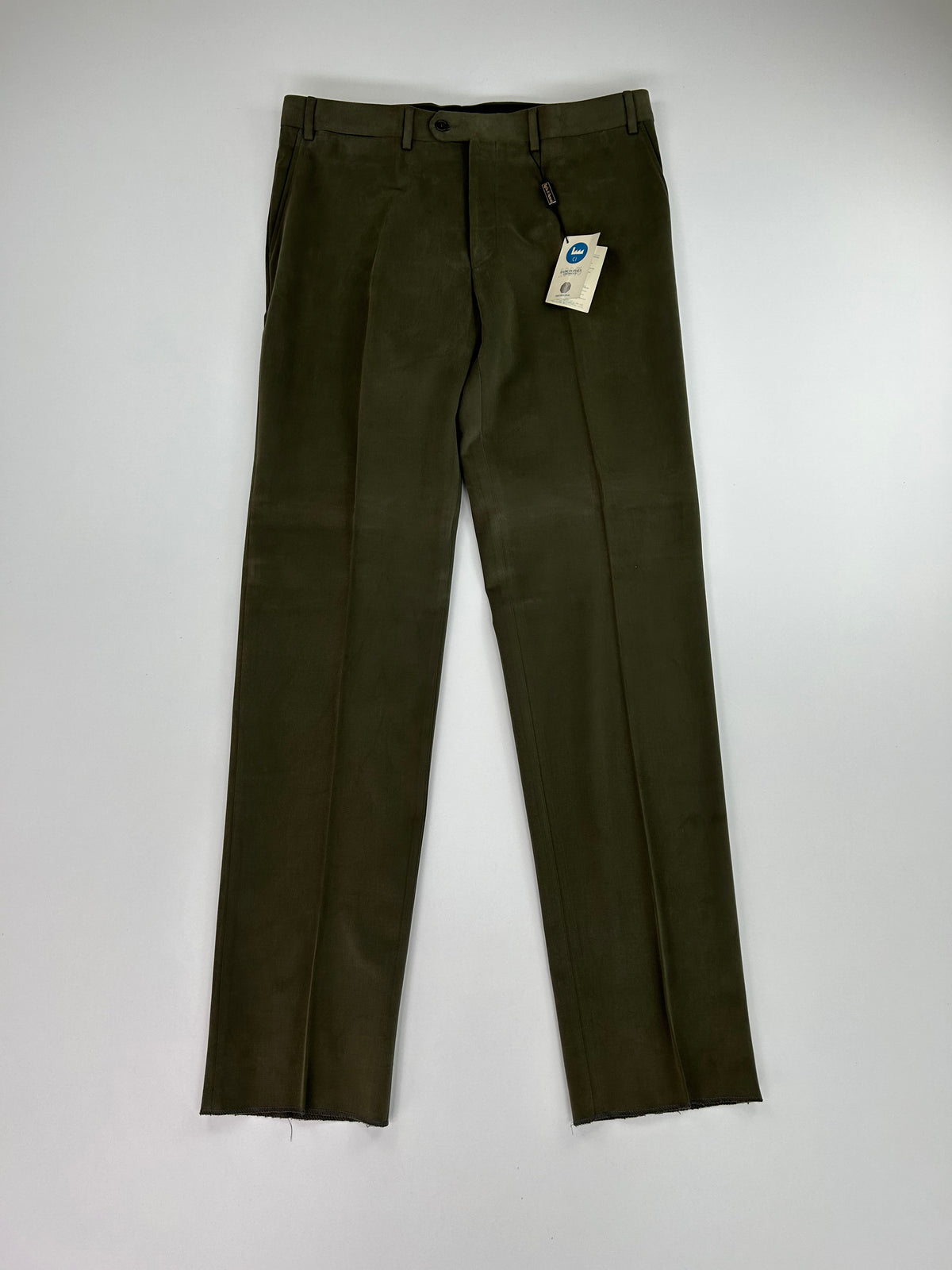 Pantalone Mabro verde oliva cotone, taglia IT 56 — IlBotteghino