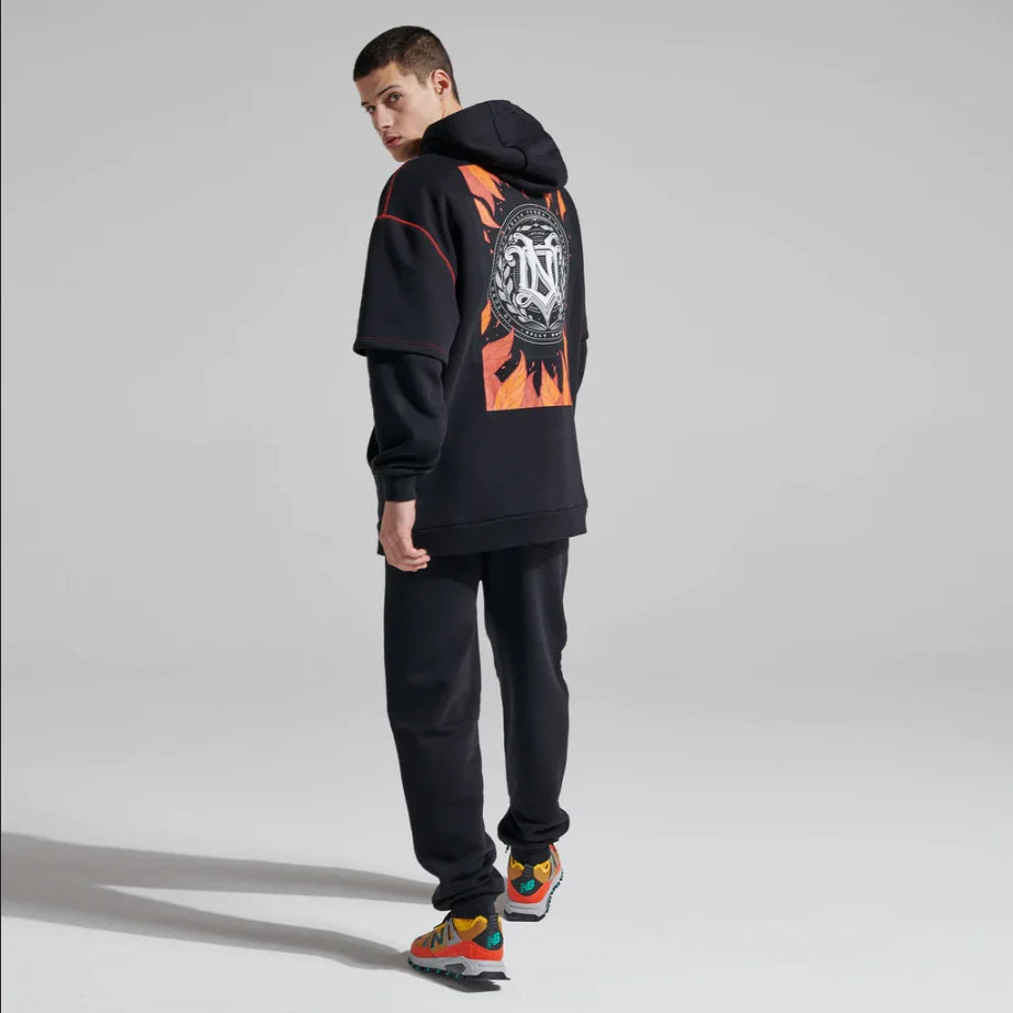 Dolly Noire felpa Double Sleeves — archivio streetwear — IlBotteghino