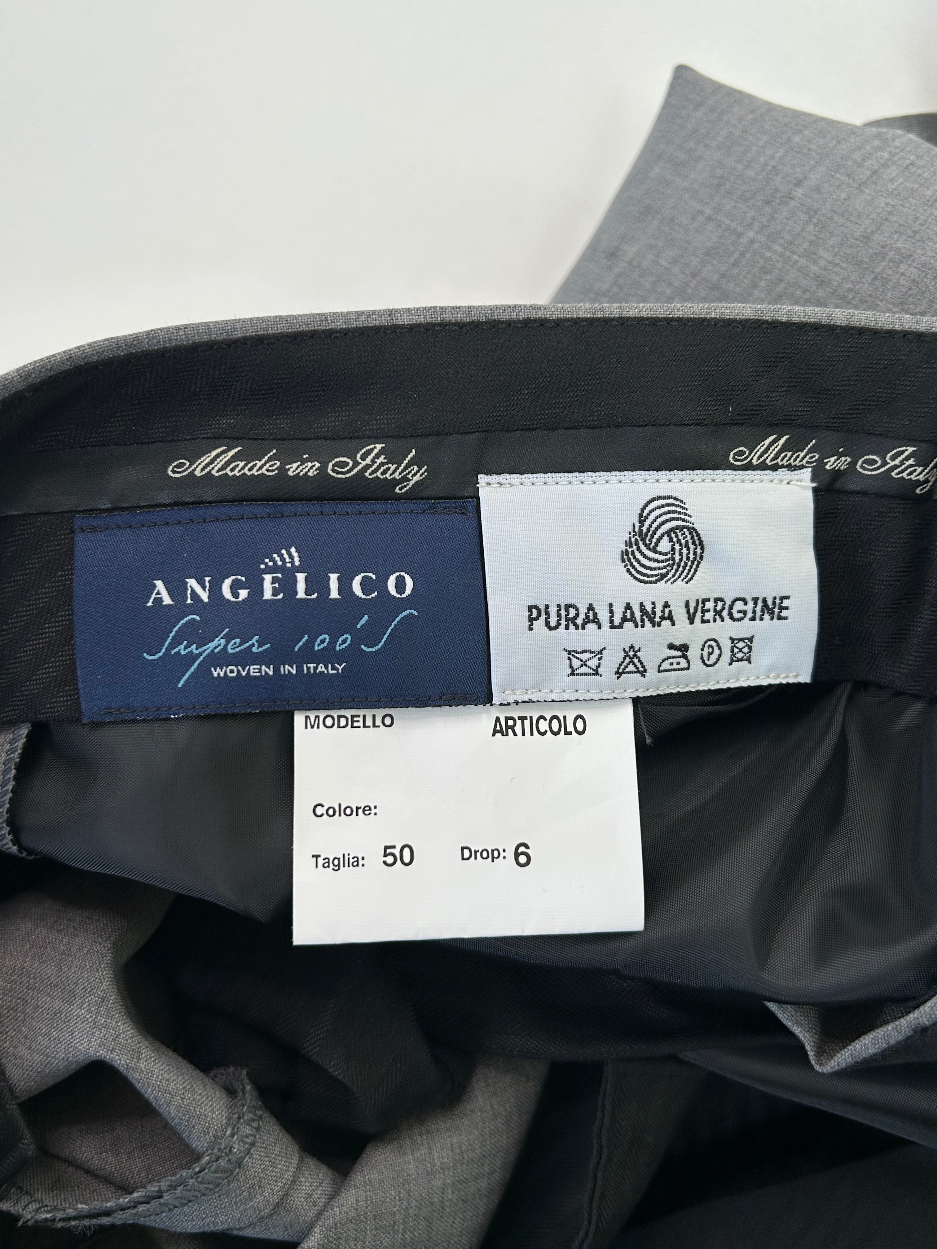 Angelico pantalone grigio chiaro — vista laterale — IlBotteghino