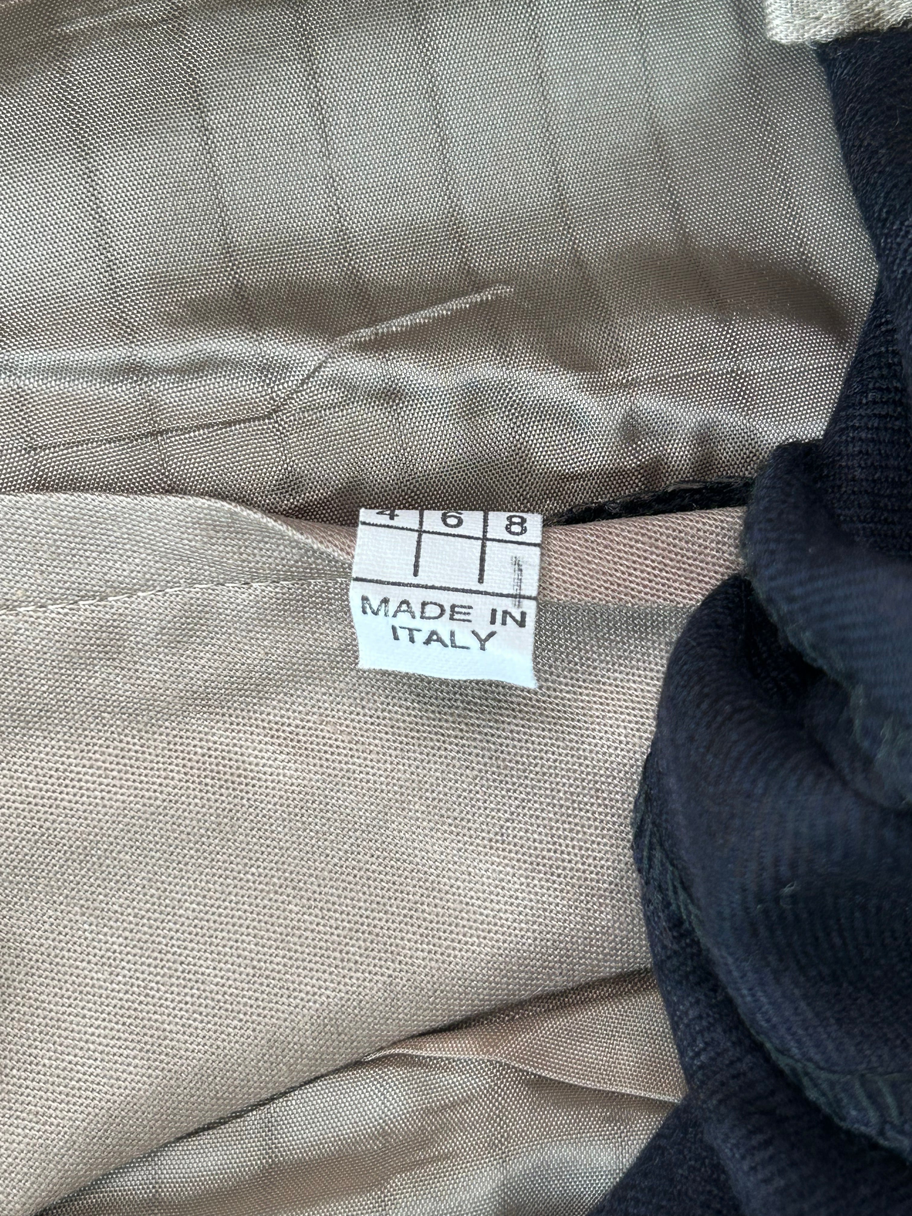 Pierre Cardin pantalone gessato — dettaglio pinces — IlBotteghino