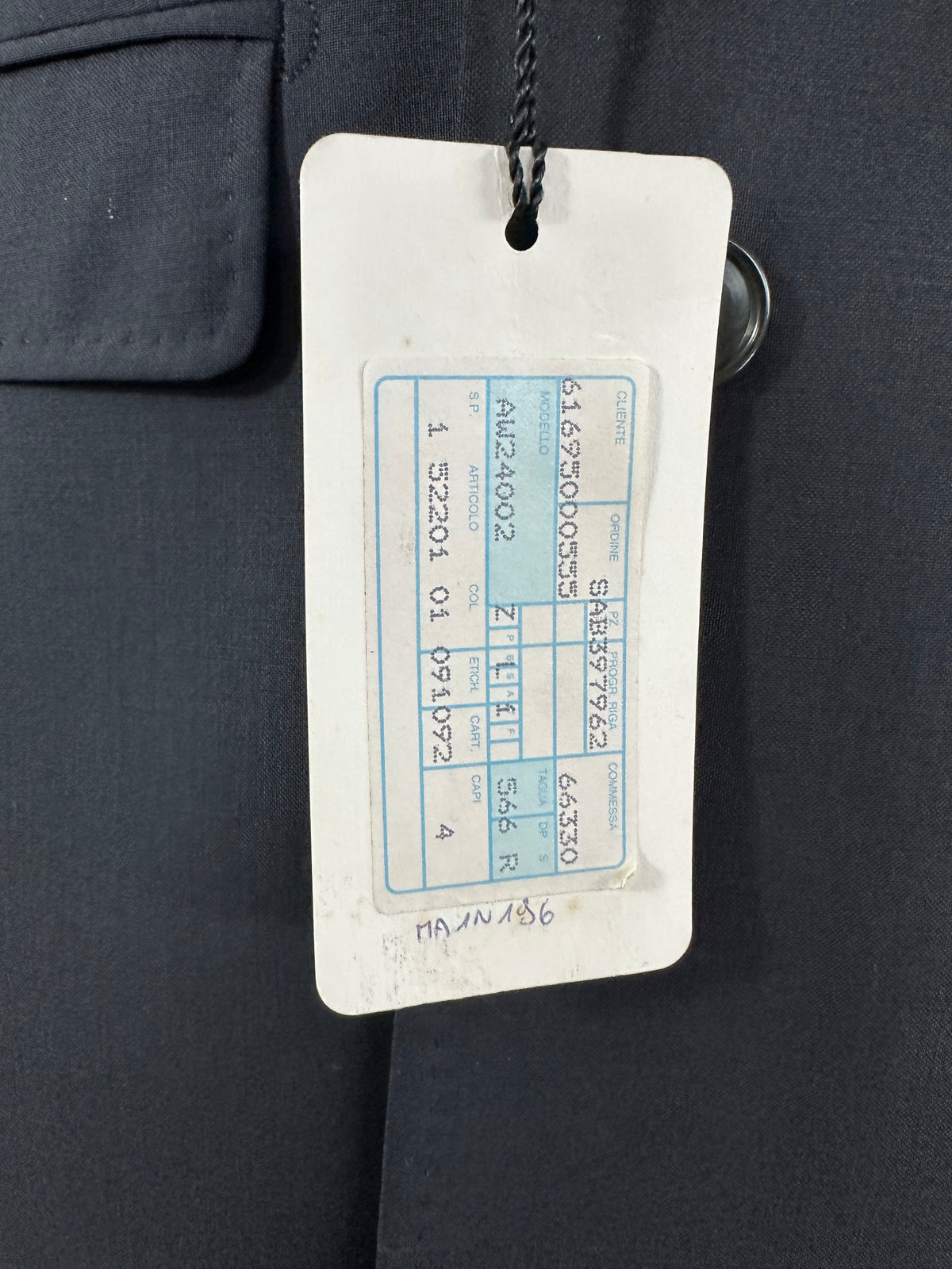Aquascutum giacca doppio petto — cartellino originale ancora applicato — IlBotteghino