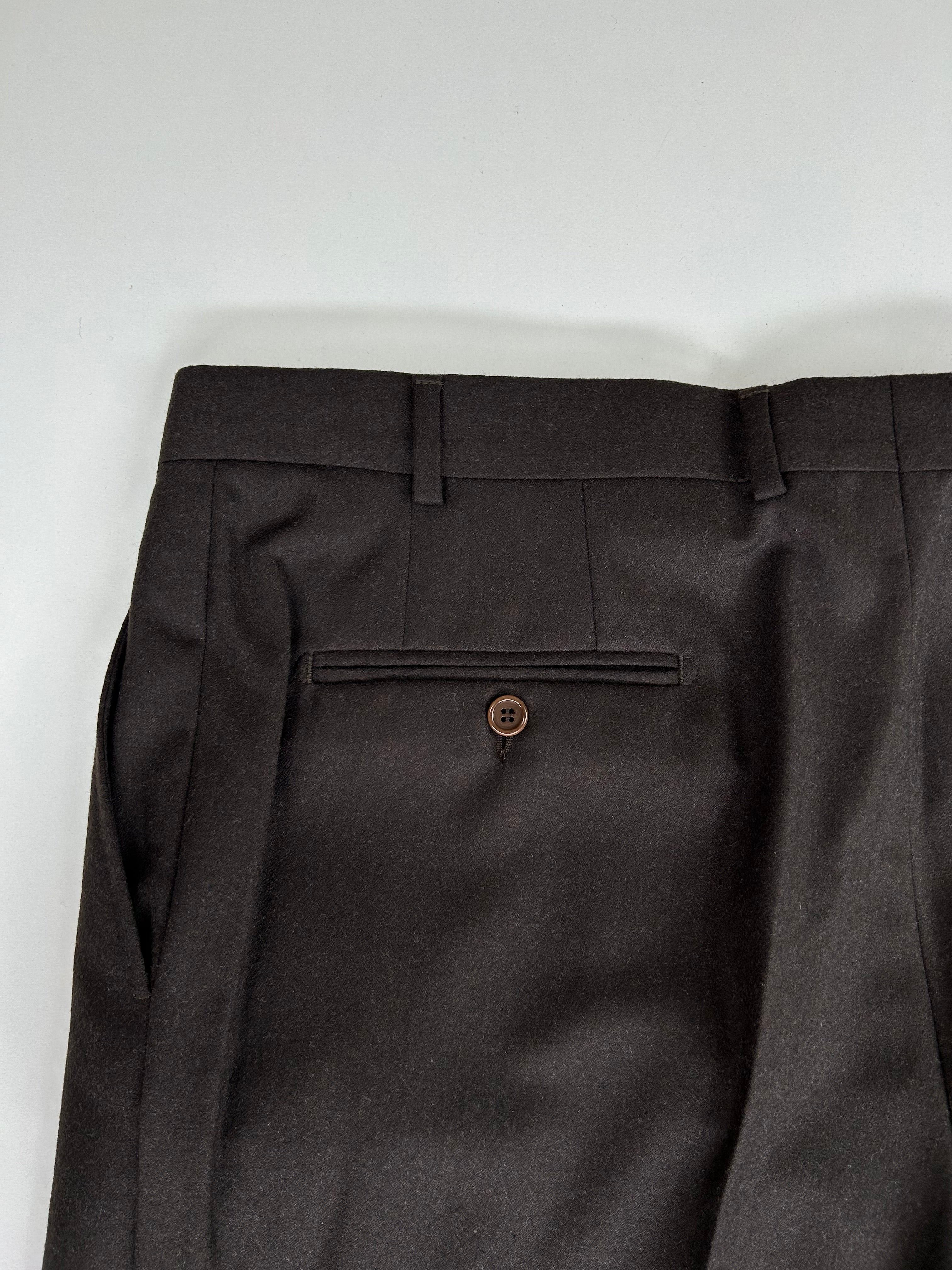 Berry pantalone marrone scuro — nuovo con cartellino — IlBotteghino