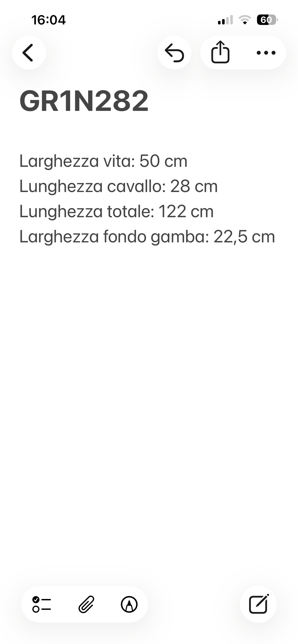 Berry pantalone nero — dettaglio fondo gamba — IlBotteghino