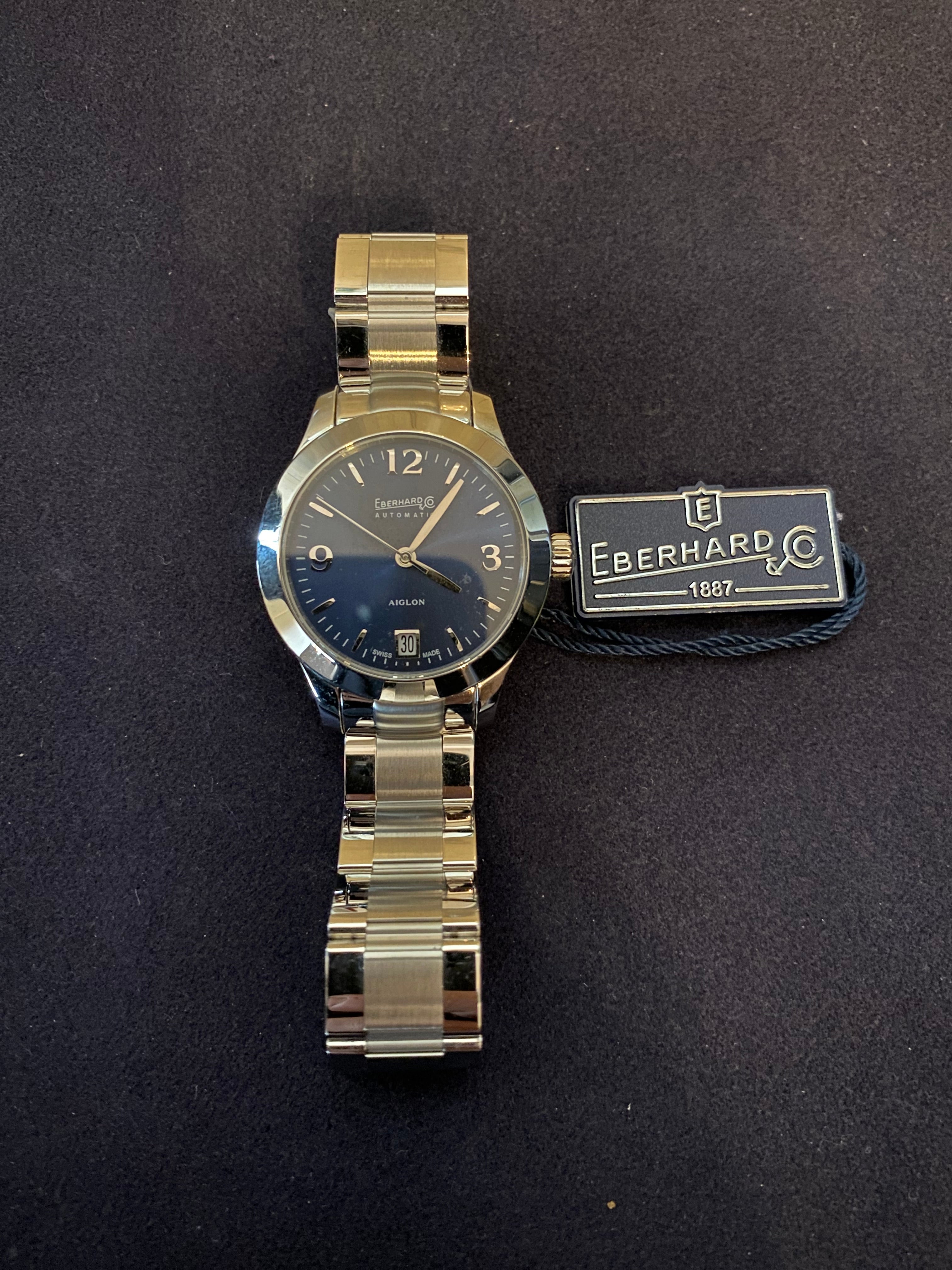 Eberhard Aiglon Dame — cassa in acciaio 35mm — IlBotteghino