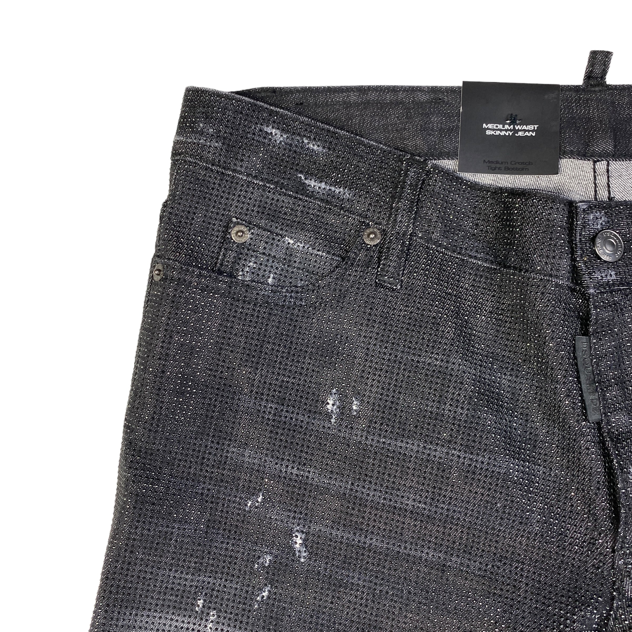 Dsquared2 jeans strass — archivio moda luxury — IlBotteghino