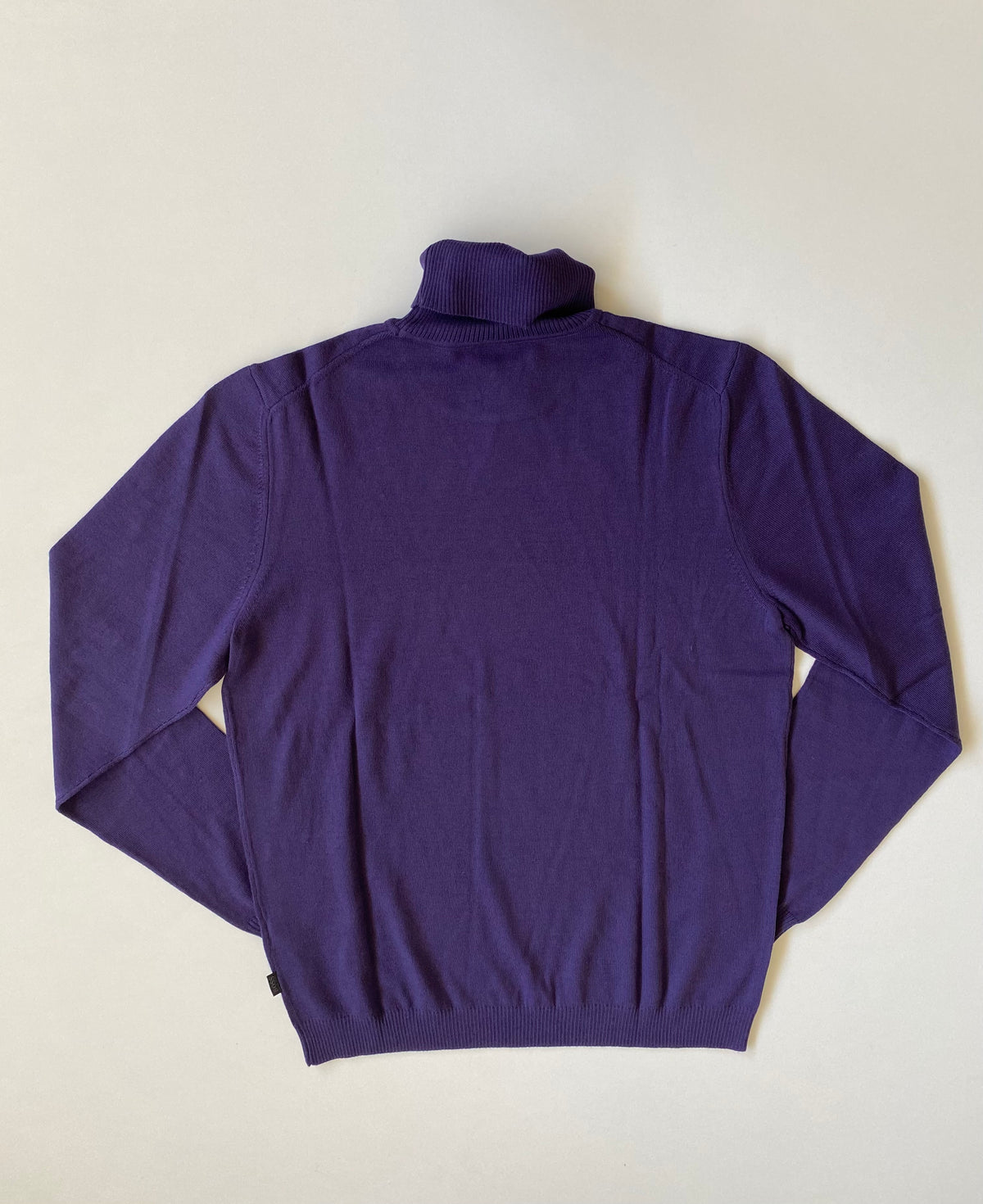 Dolcevita Hugo Boss Bakar lana vergine viola - Tg. L
