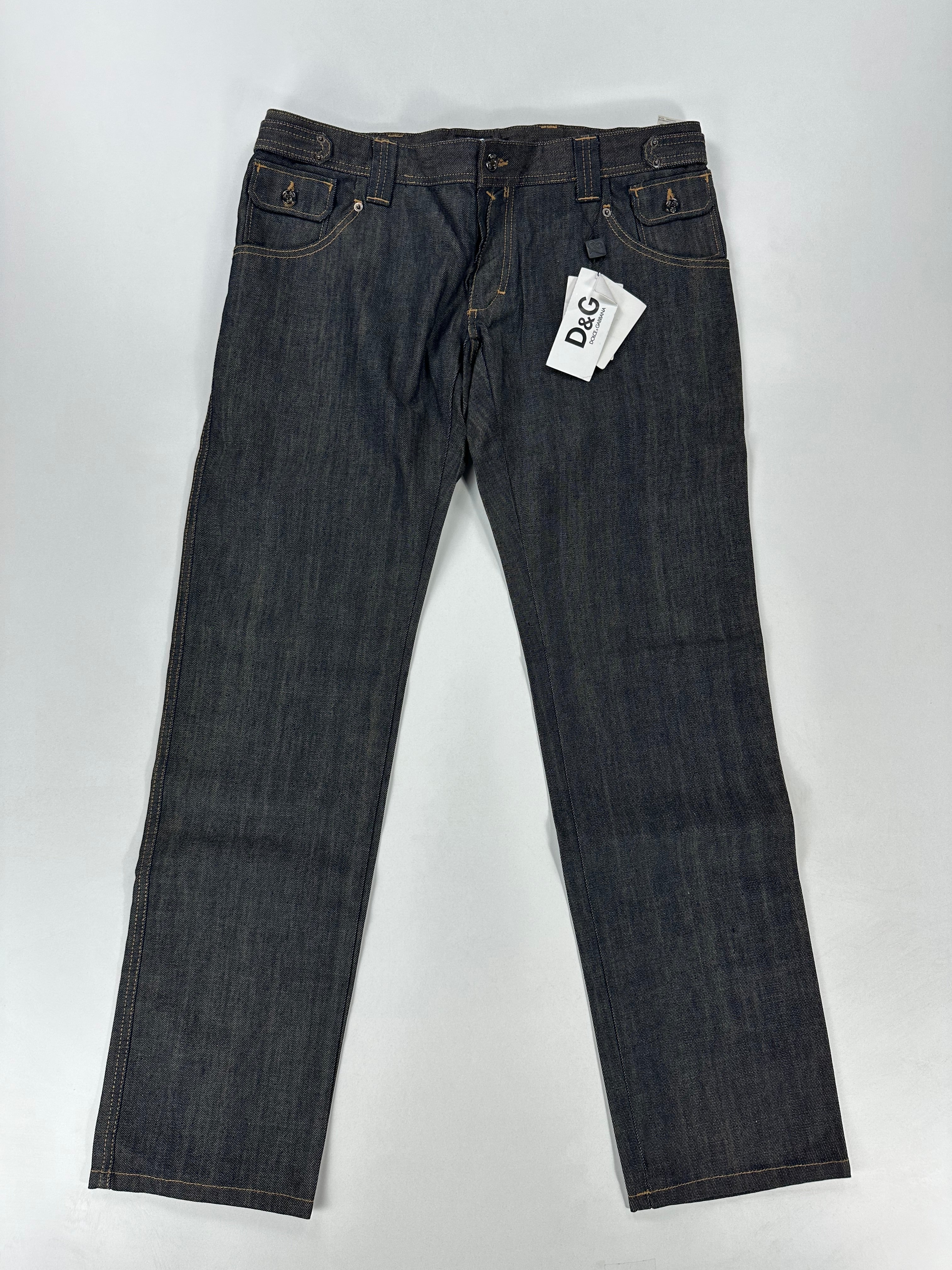 Jeans D&G Archive R50500 grigio scuro, taglia 36US