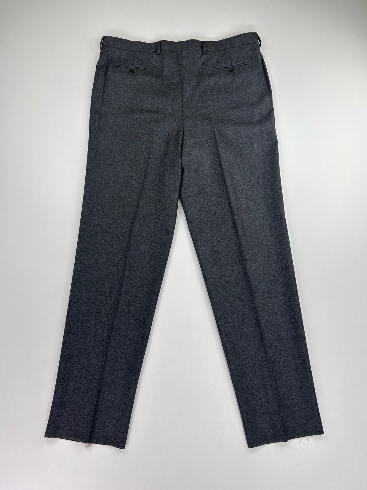 Deimos pantalone grigio — lana vergine — IlBotteghino
