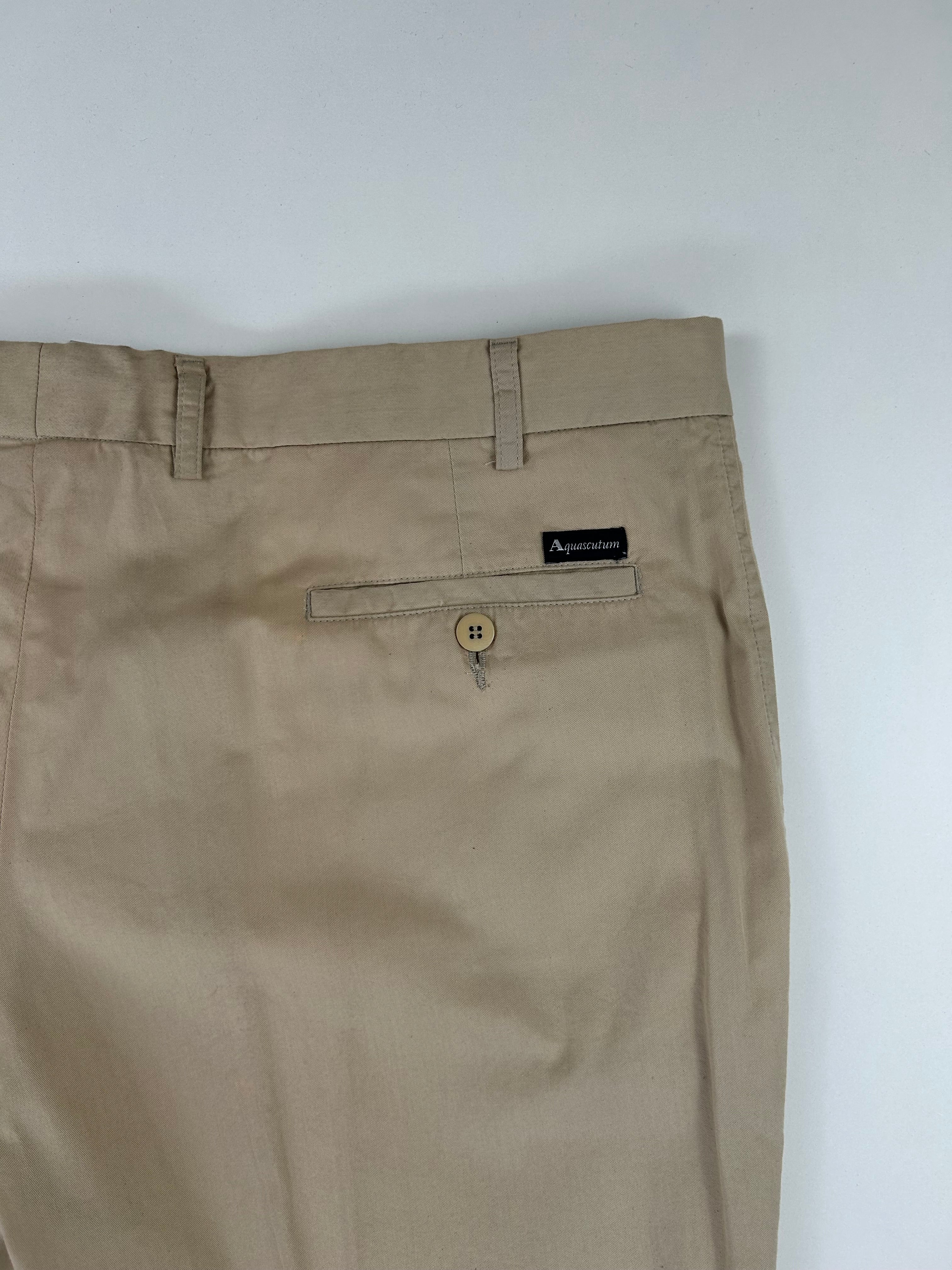 Aquascutum pantalone beige — nuovo con cartellino — IlBotteghino