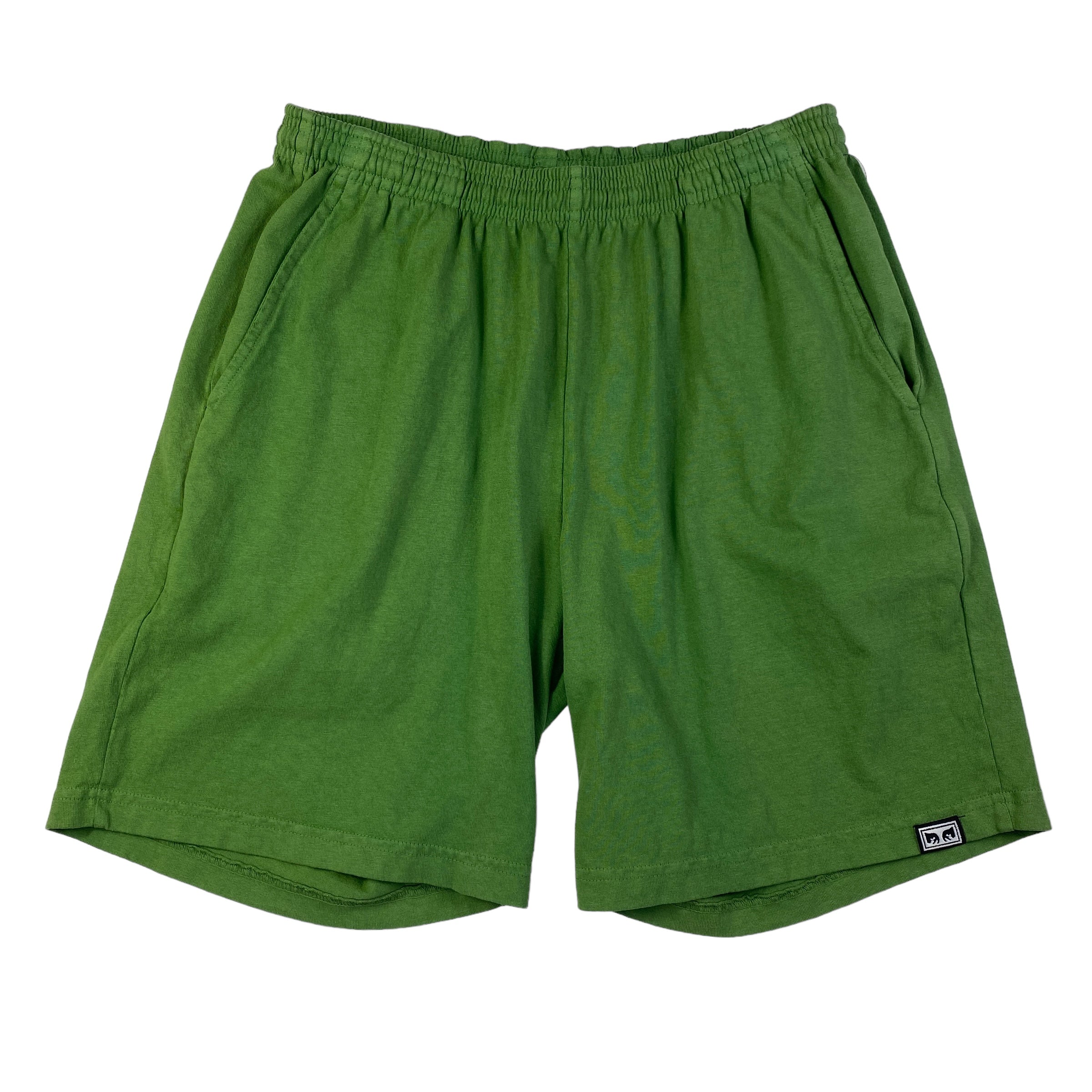 Short Obey Heavyweight Eyes verde, taglia S — IlBotteghino