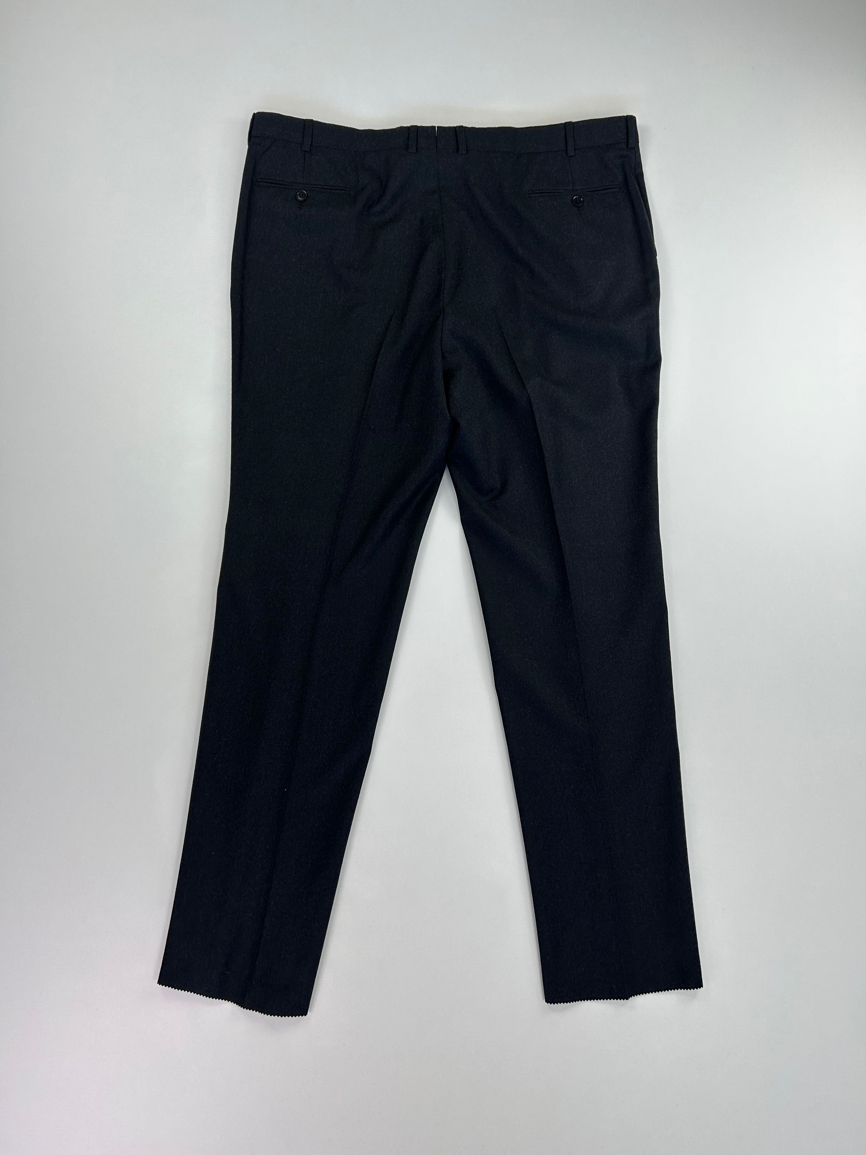 Facis pantalone antracite — lana sartoriale — IlBotteghino