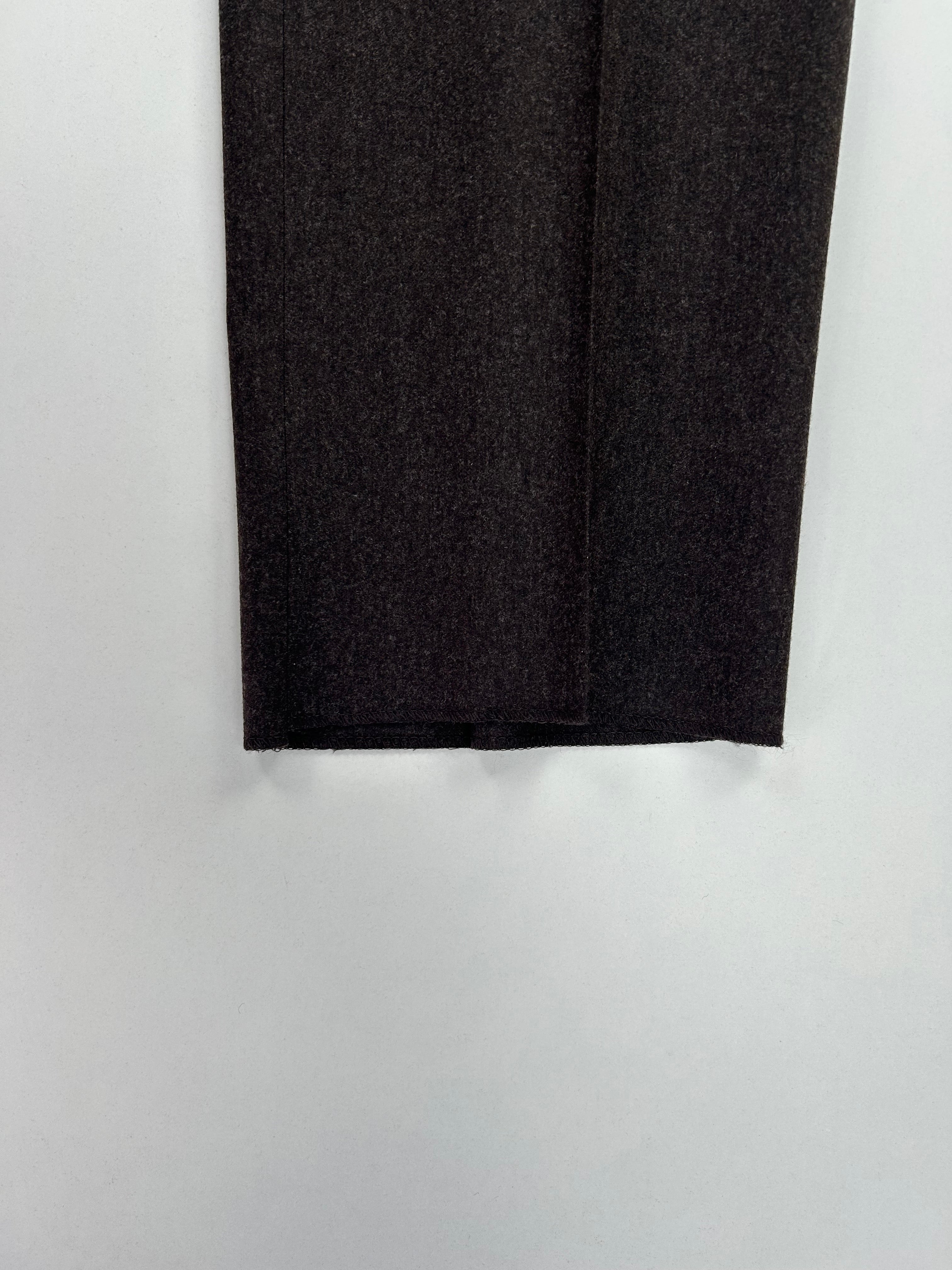 Berry pantalone marrone — vista laterale — IlBotteghino