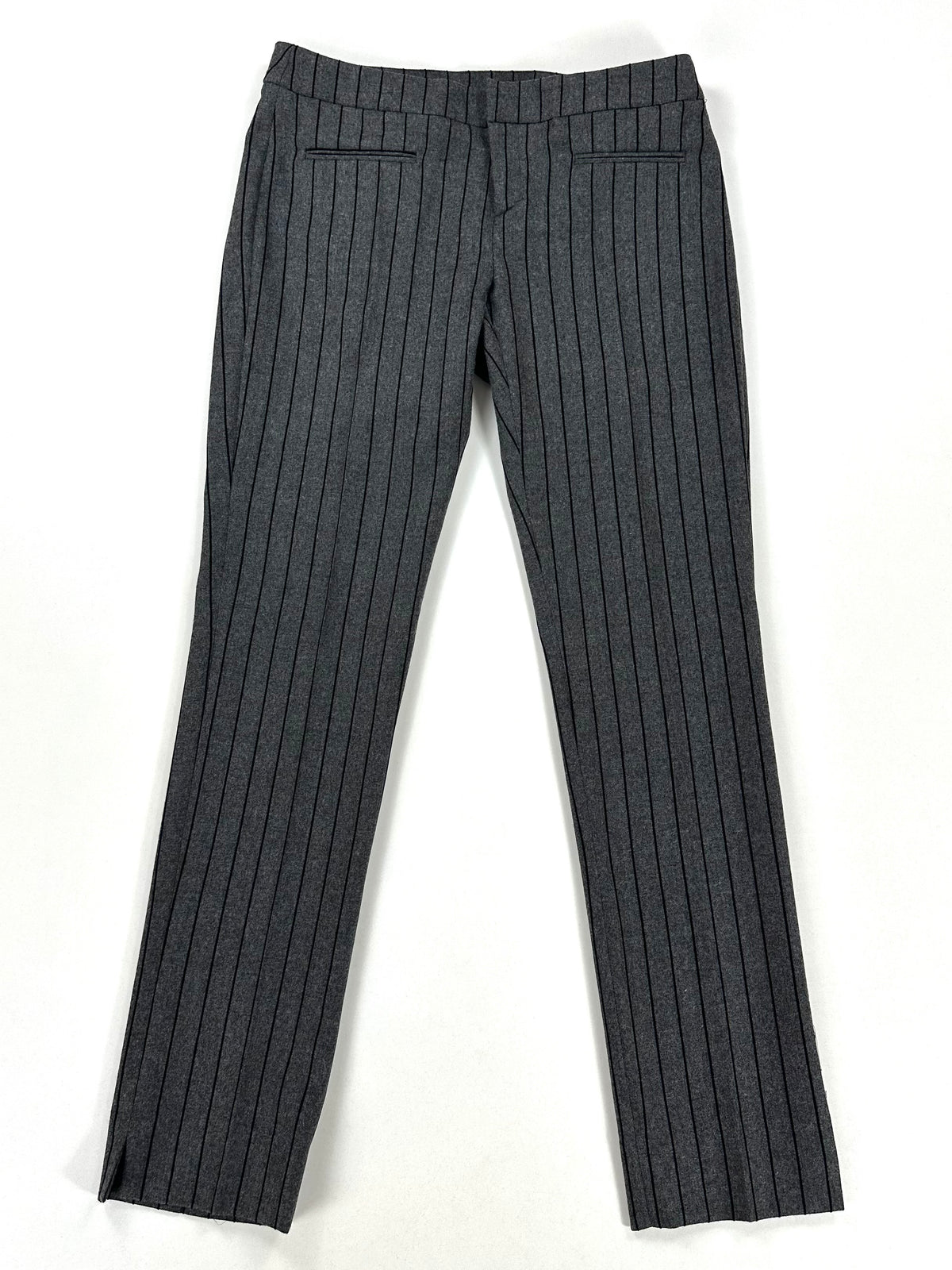 Pantalone Brooksfield gessato grigio, vista frontale intera