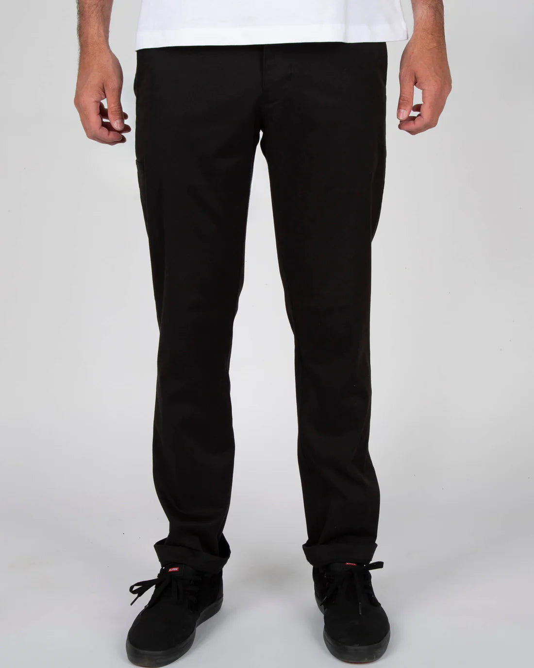 Salty Crew pantalone Deckhand nero — workwear d'archivio — IlBotteghino