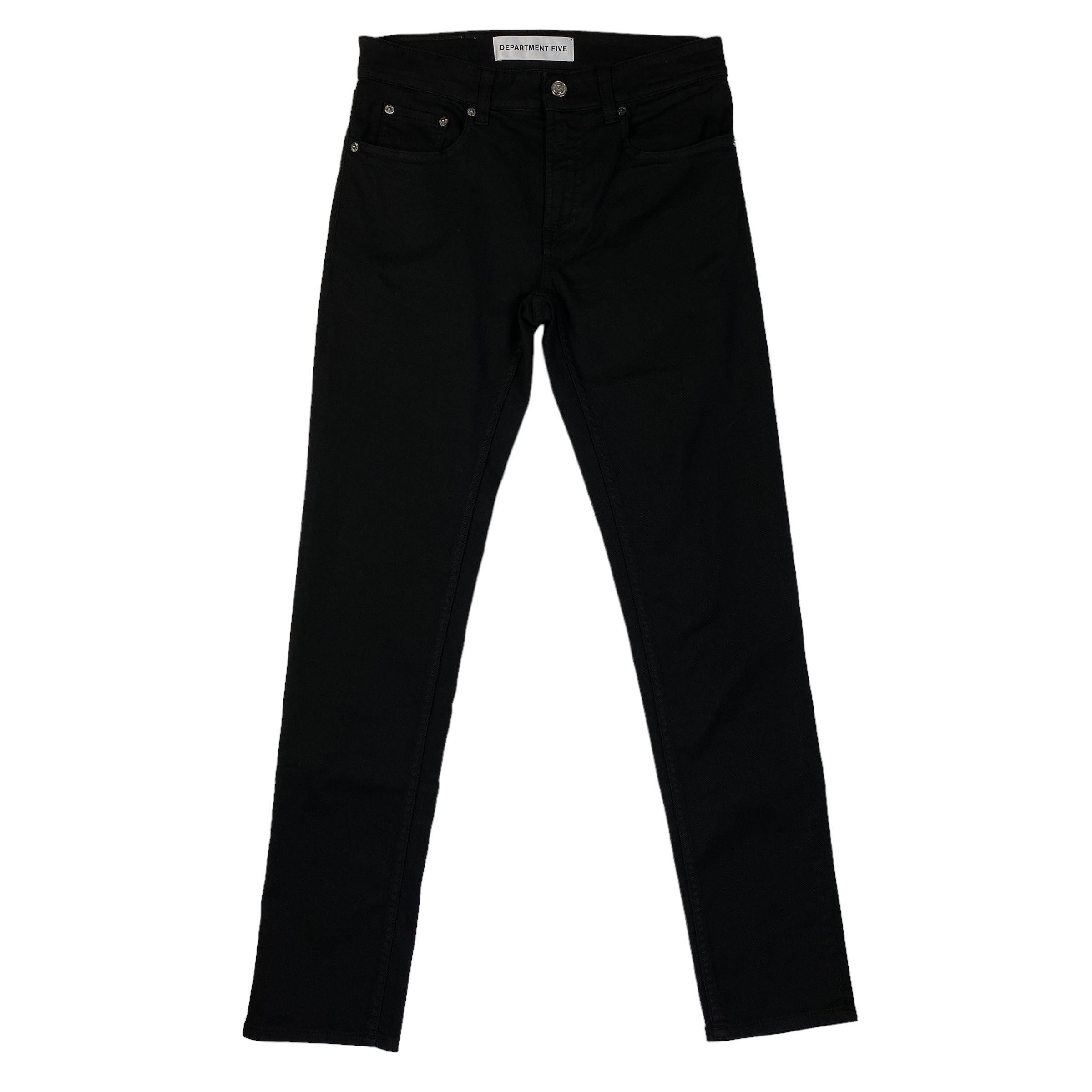 Pantalone Department 5 Skeith nero super slim, taglia US 30 — IlBotteghino