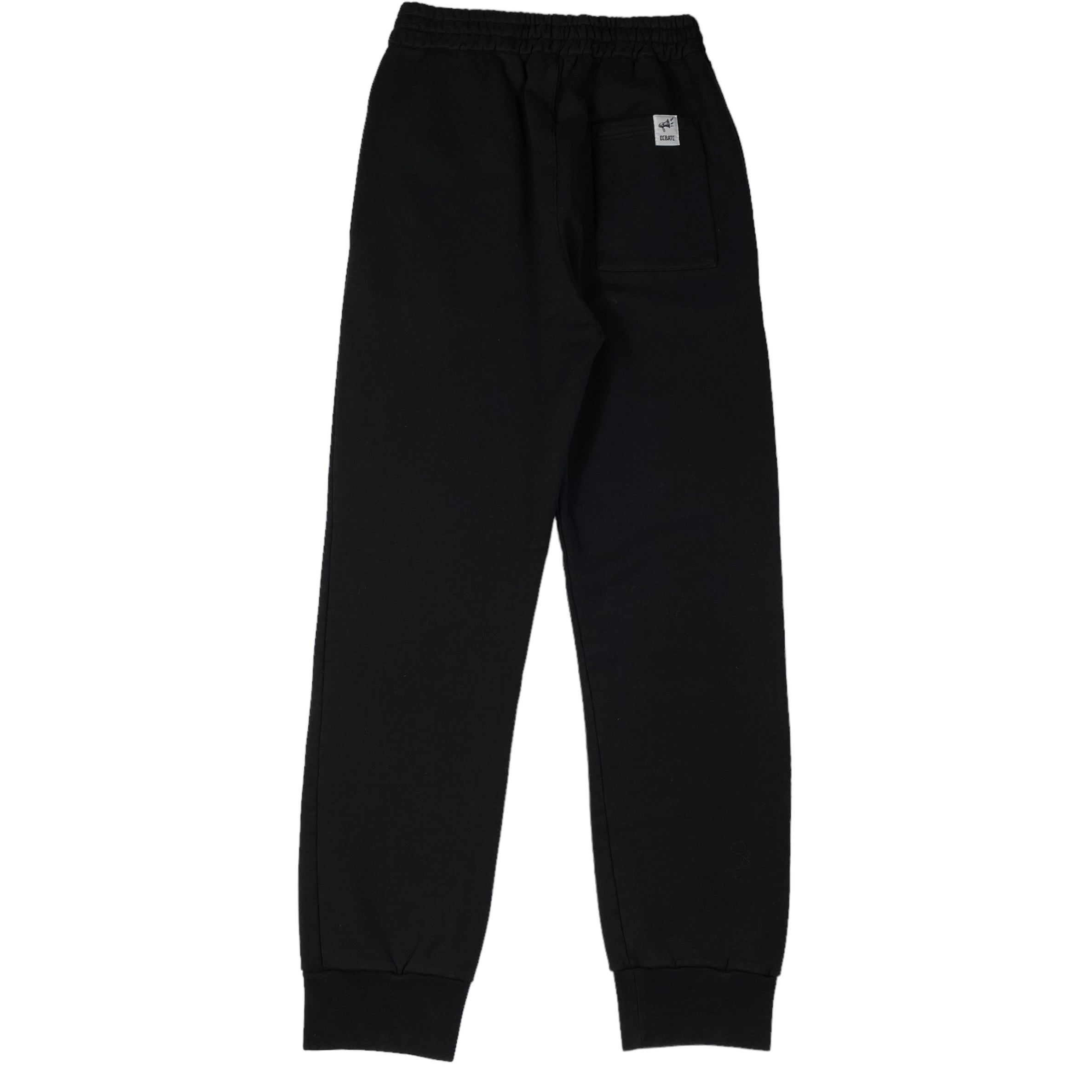 Debate pantalone tuta nero — archivio moda streetwear — IlBotteghino