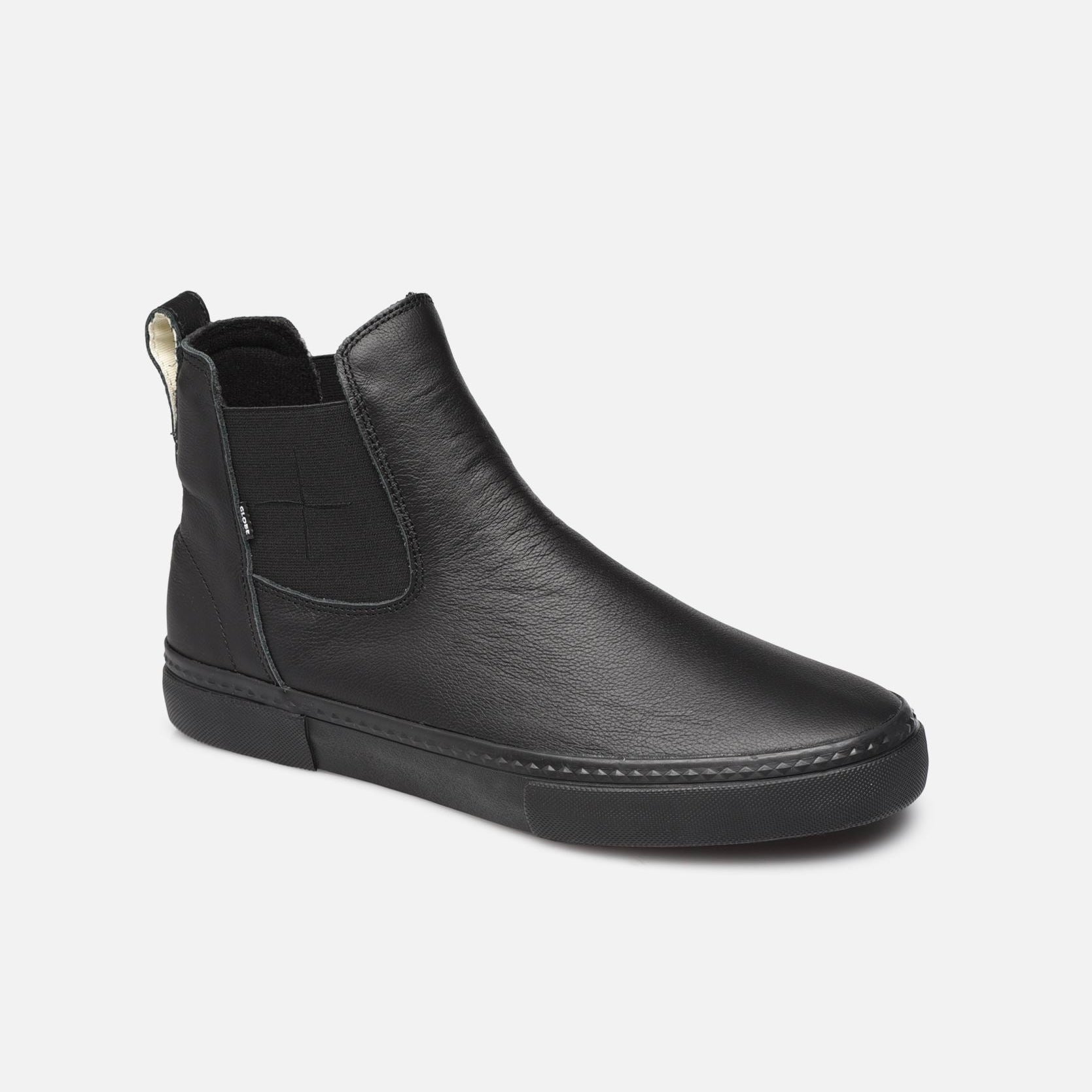 Globe sneaker Dover II nera — pelle full grain — IlBotteghino