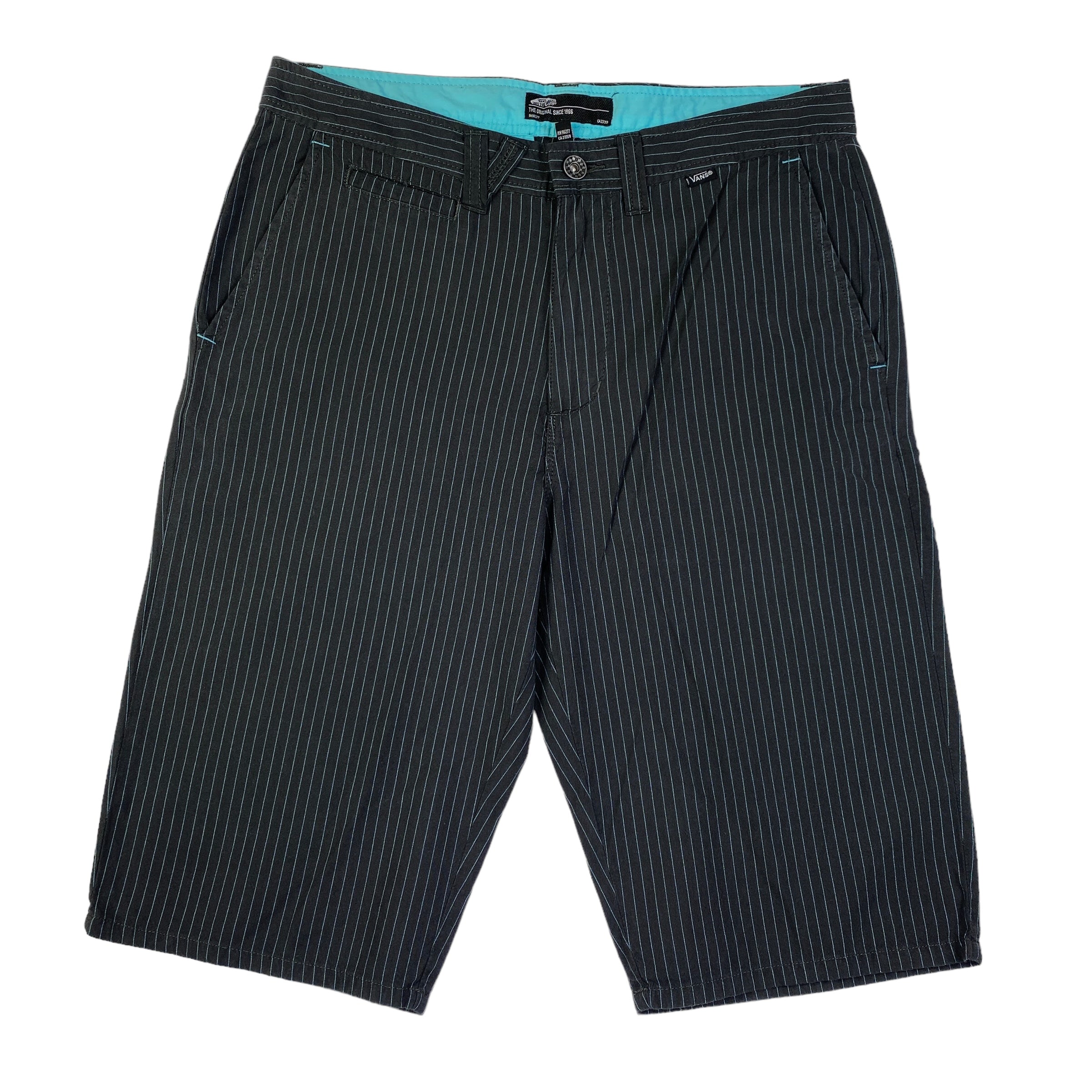 Short Vans Slander nero righe azzurre, US30 — IlBotteghino
