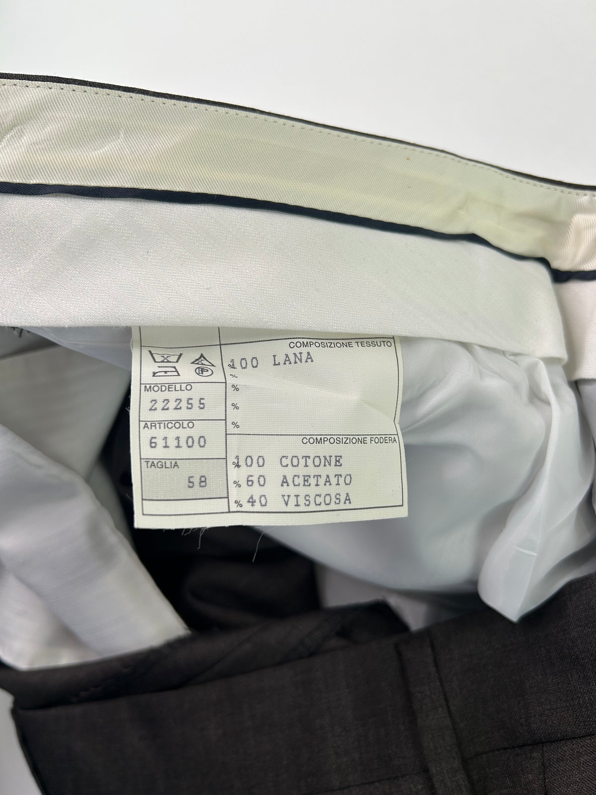 Fobos pantalone marrone scuro — dettaglio tasca — IlBotteghino