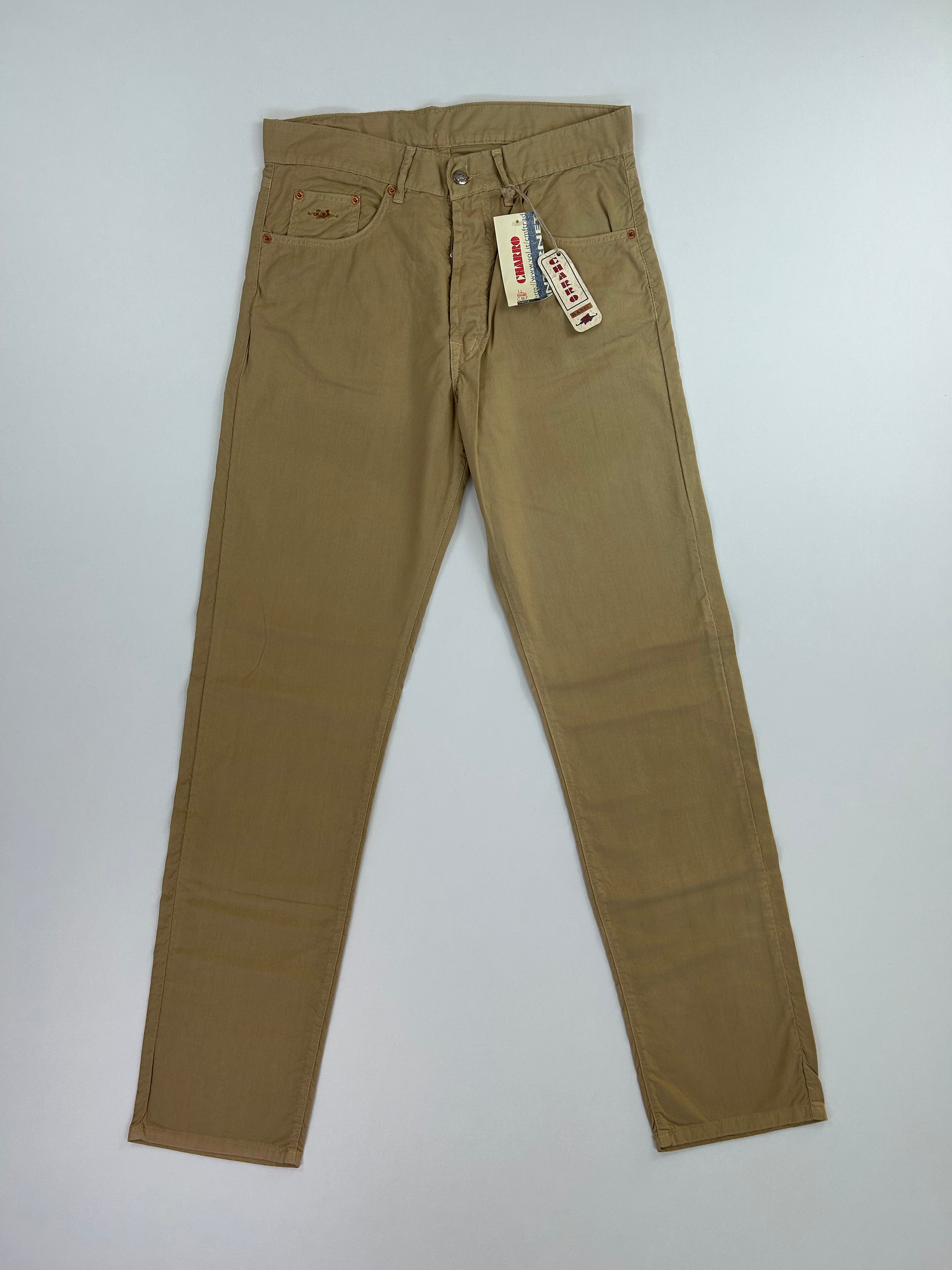 Pantalone Charro beige chicanos, taglia 32US — IlBotteghino