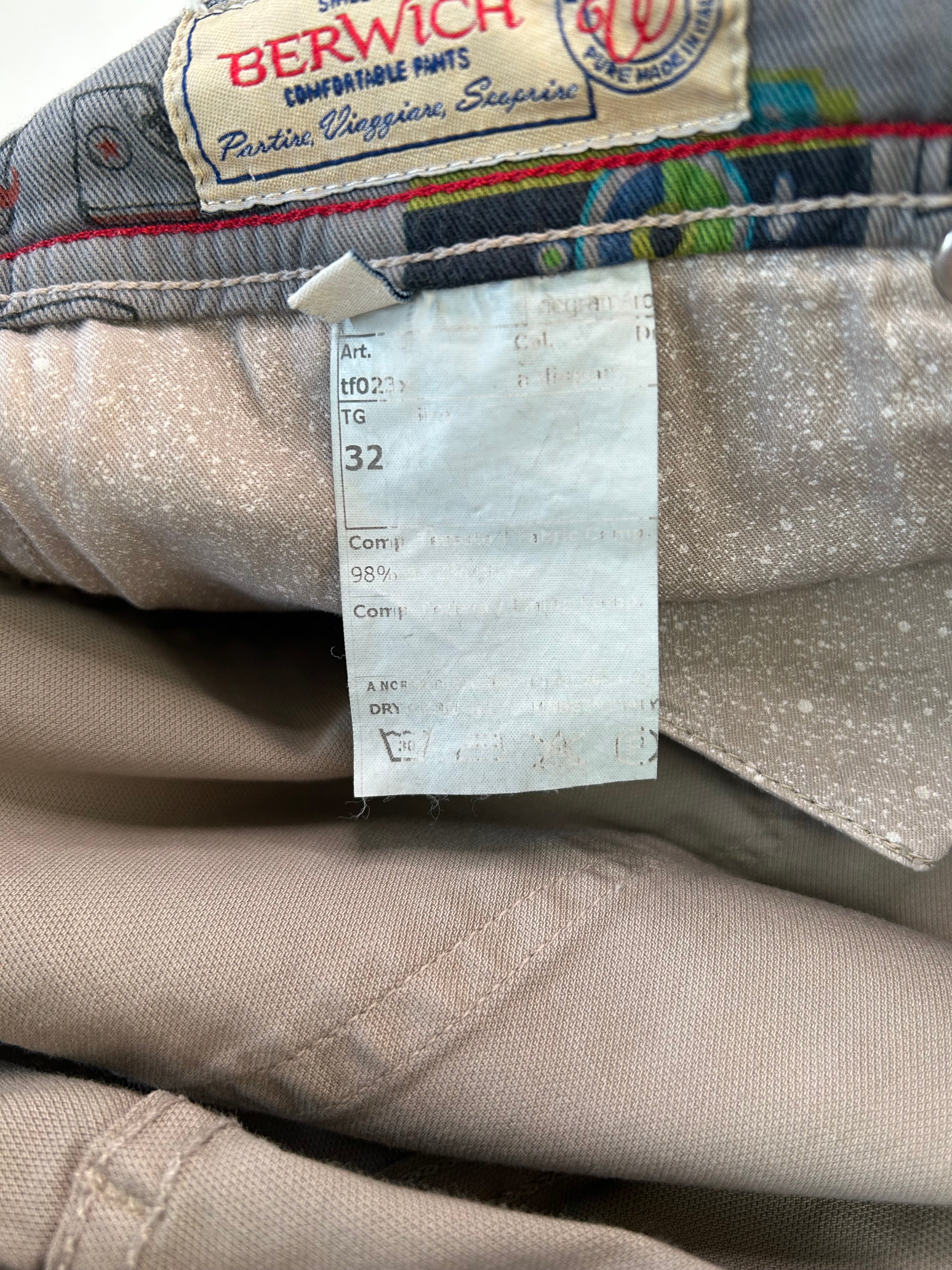 Riserva Berwich pantalone beige chiaro — pezzo unico — IlBotteghino