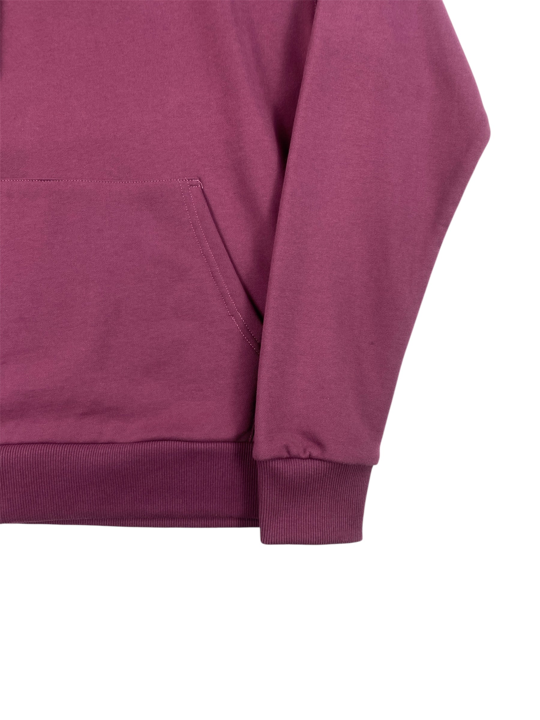 State of Mind felpa bordeaux — stampa schiena — IlBotteghino