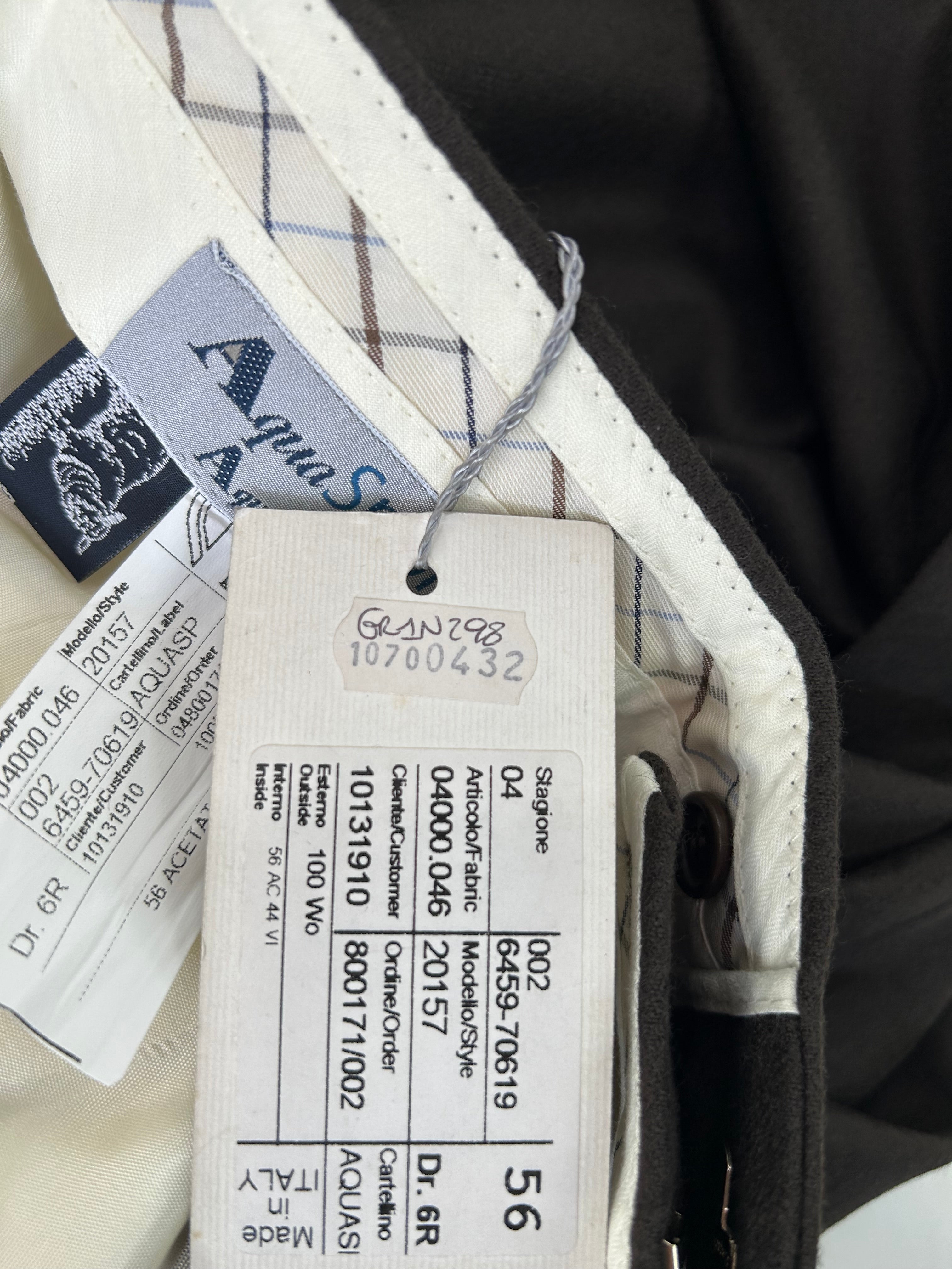 Aquascutum pantalone marrone scuro — pezzo unico — IlBotteghino
