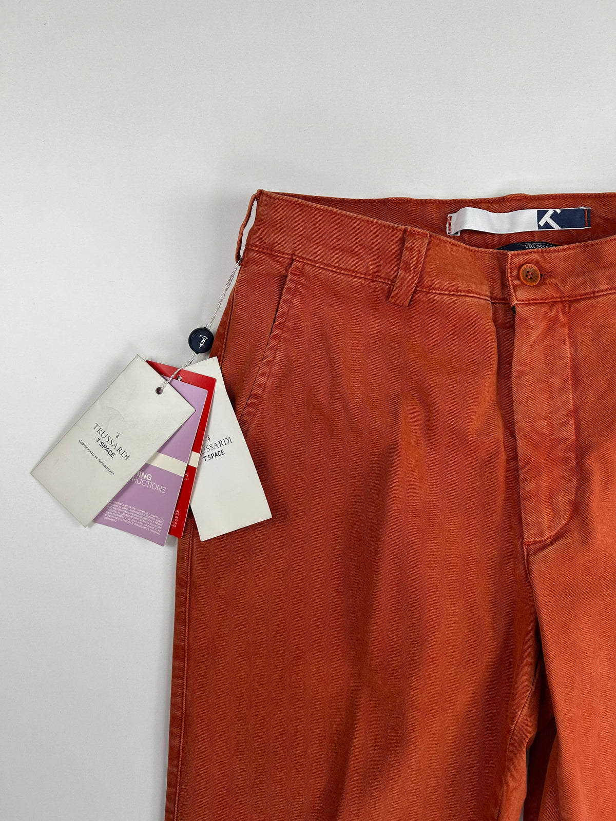 Trussardi pantalone — dettaglio tessuto — IlBotteghino