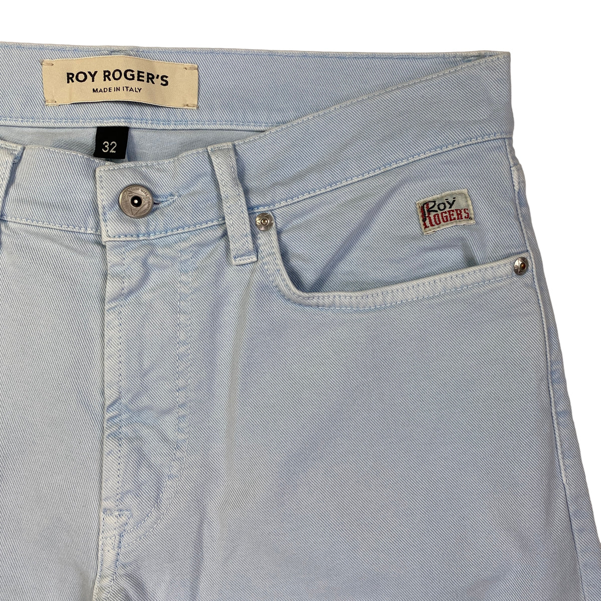 Roy Roger's Cult Plain — dettaglio denim — IlBotteghino