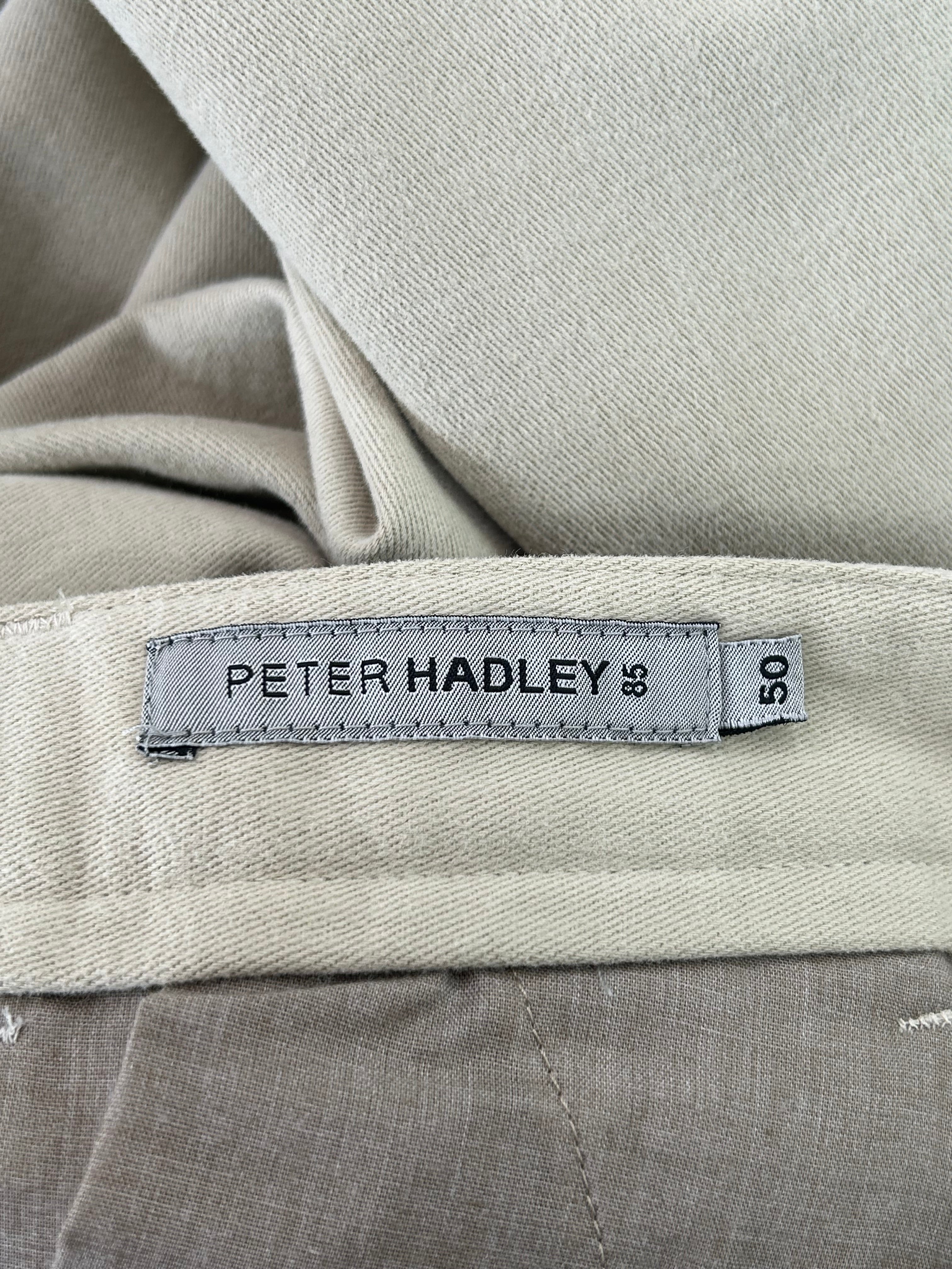 Peter Hadley pantalone beige — archivio sartoriale — IlBotteghino