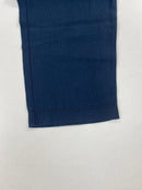 Pantalone Hugo Boss Cabana-N lino blu, dettaglio texture tessuto lino