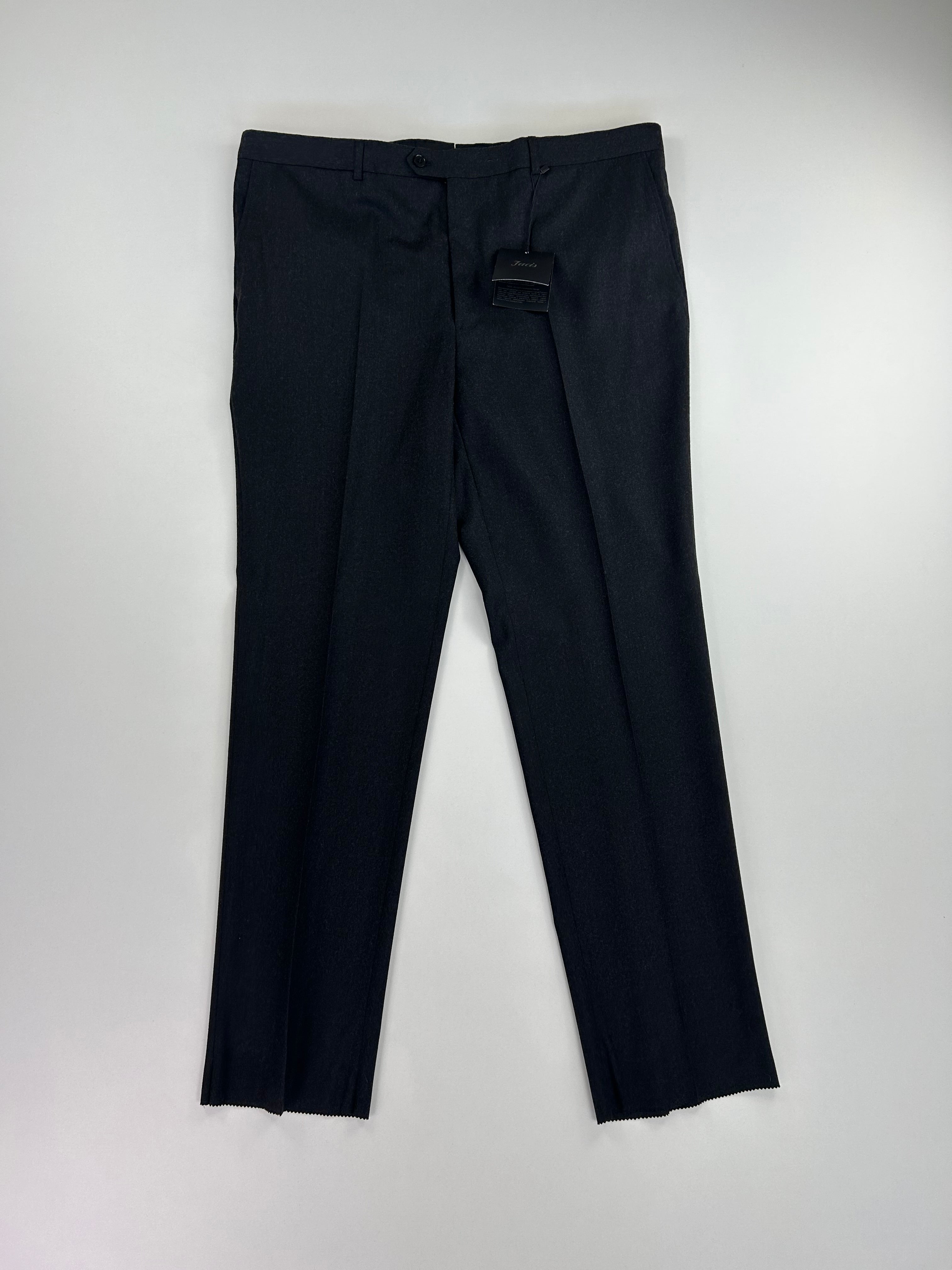 Pantalone sartoriale Facis antracite lana, taglia IT 60 (2) — IlBotteghino