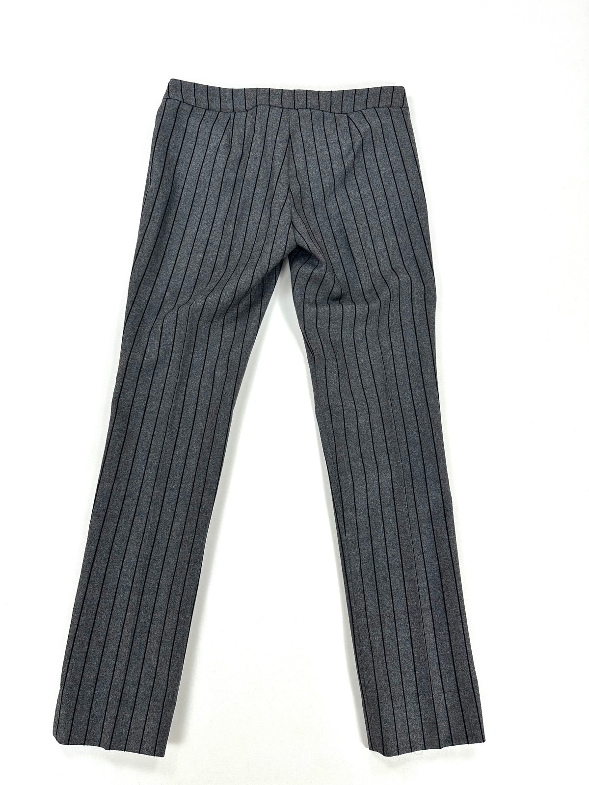 Pantalone Brooksfield gessato steso per intero, lunghezza totale 103 cm