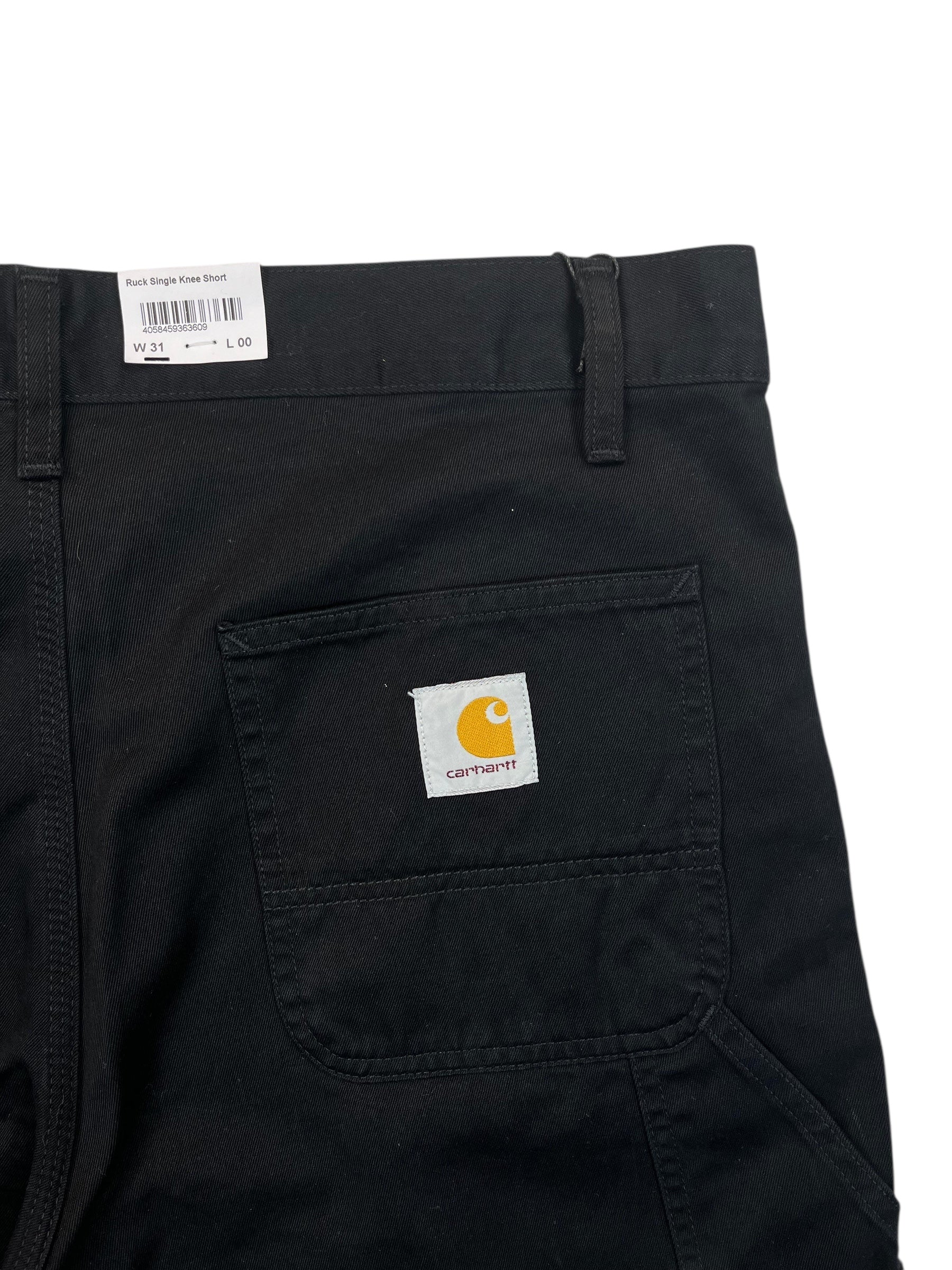 Carhartt cargo short nero — streetwear — IlBotteghino