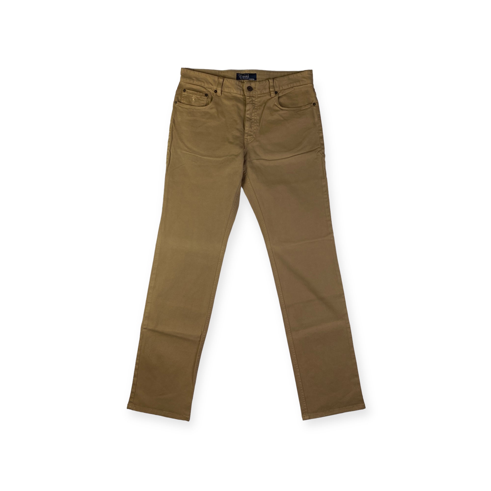 Pantalone Polo Ralph Lauren beige khaki chino, taglia W30 L34 — IlBotteghino