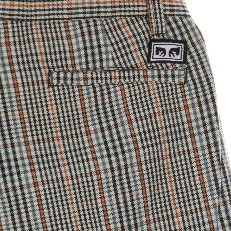Obey pantalone Estate Plaid — pezzo unico d'archivio — IlBotteghino