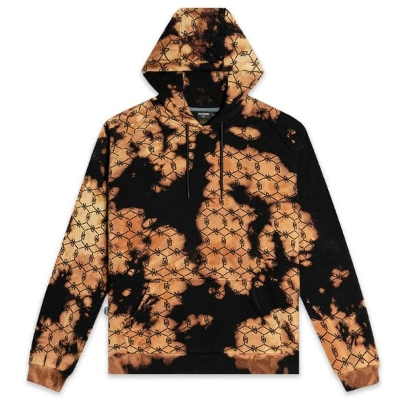 Felpa Dolly Noire Tye Dye Monogram black/pecan, taglia L — IlBotteghino